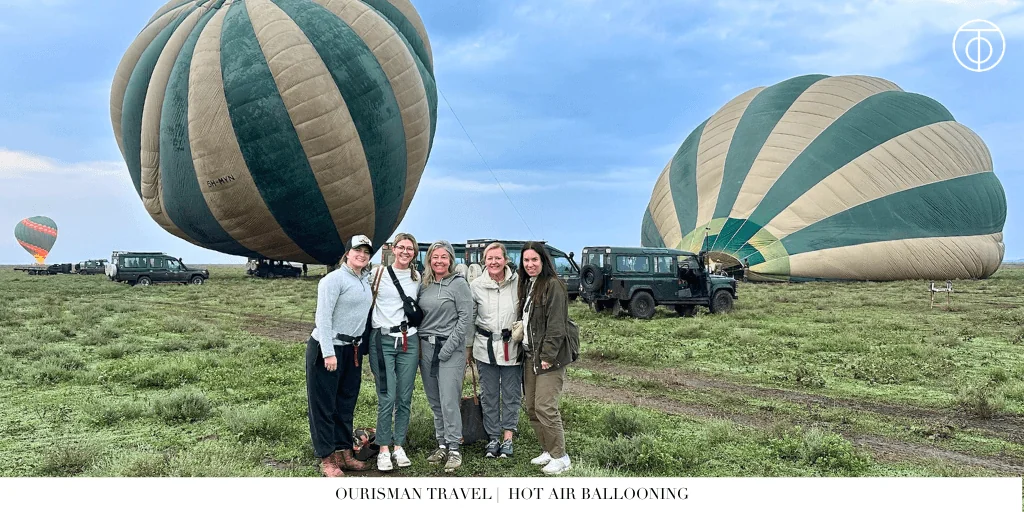 Hot Air Ballooning Over The Serengeti