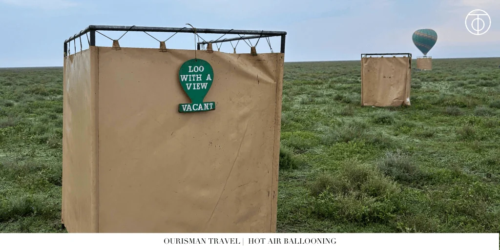 Hot Air Ballooning Over The Serengeti