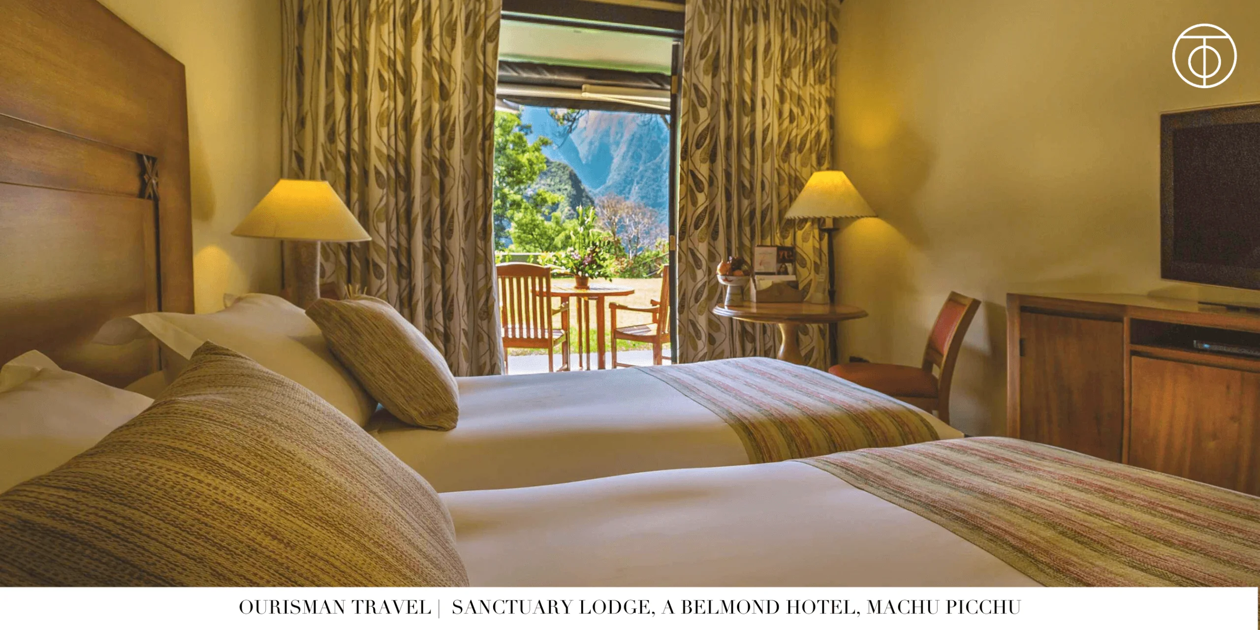 Belmond Sanctuary Lodge Machu Picchu bed