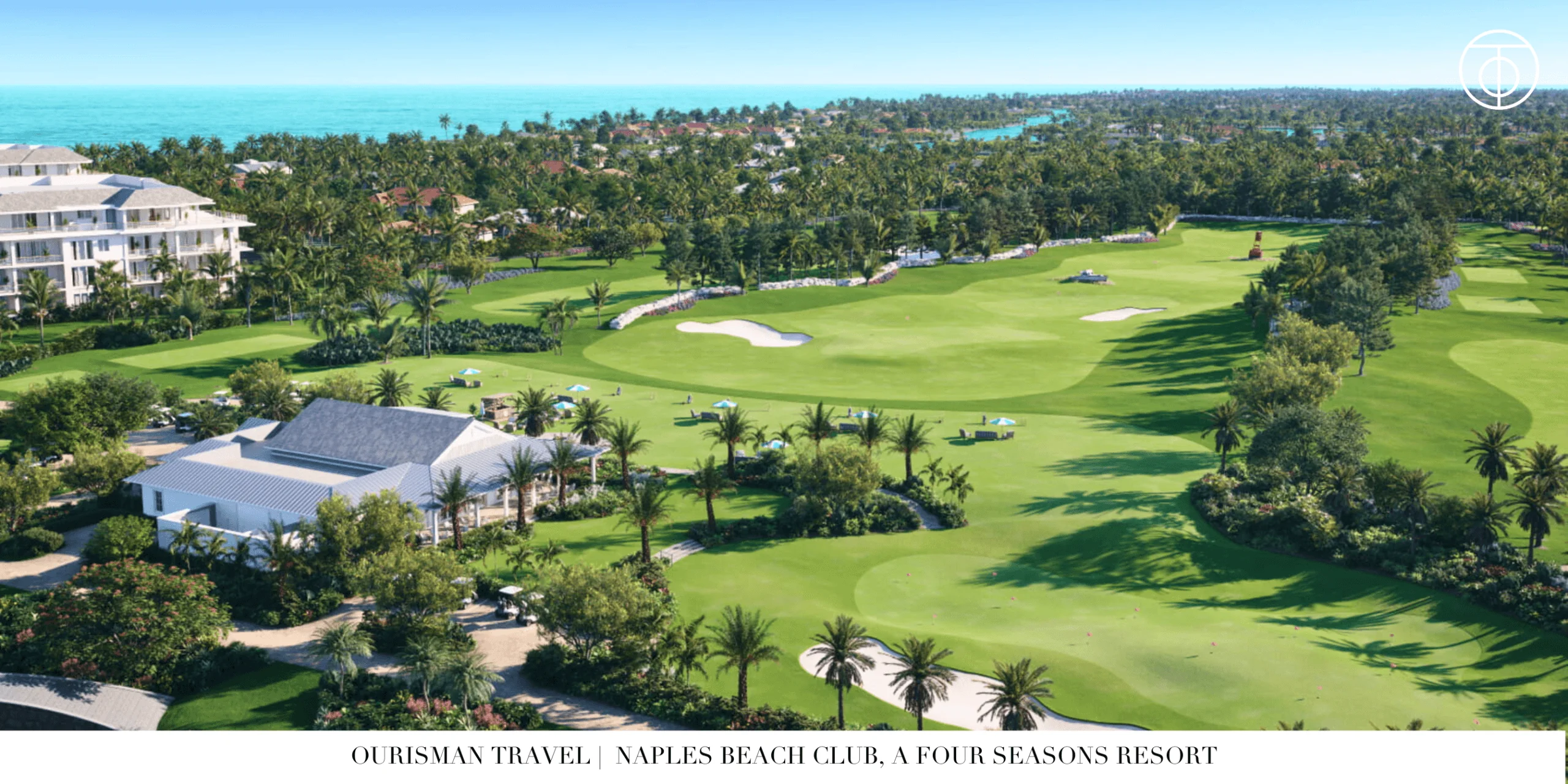 18-hole Tom Fazio-designed course at Four Seasons Naples