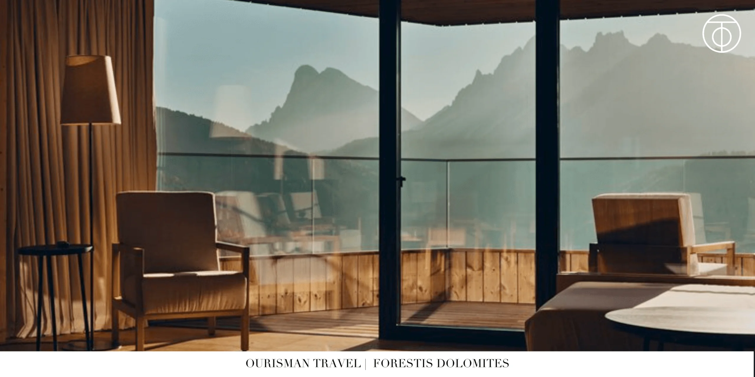 Forestis dolomites patio room