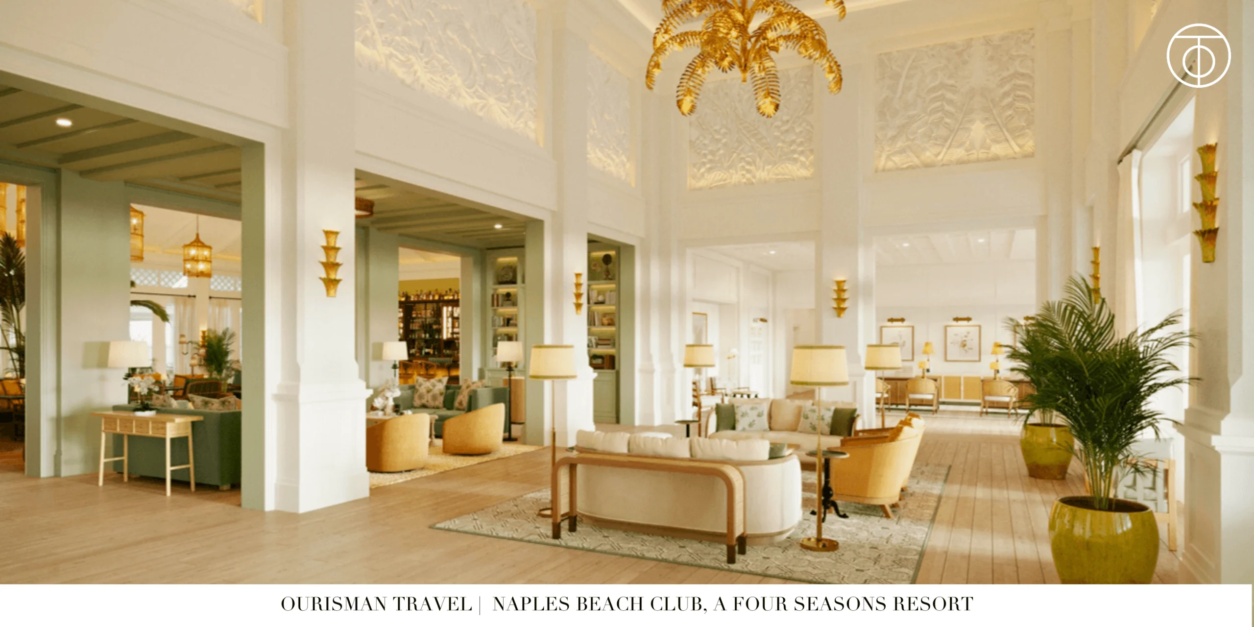 Naples Beach Club Lobby Area