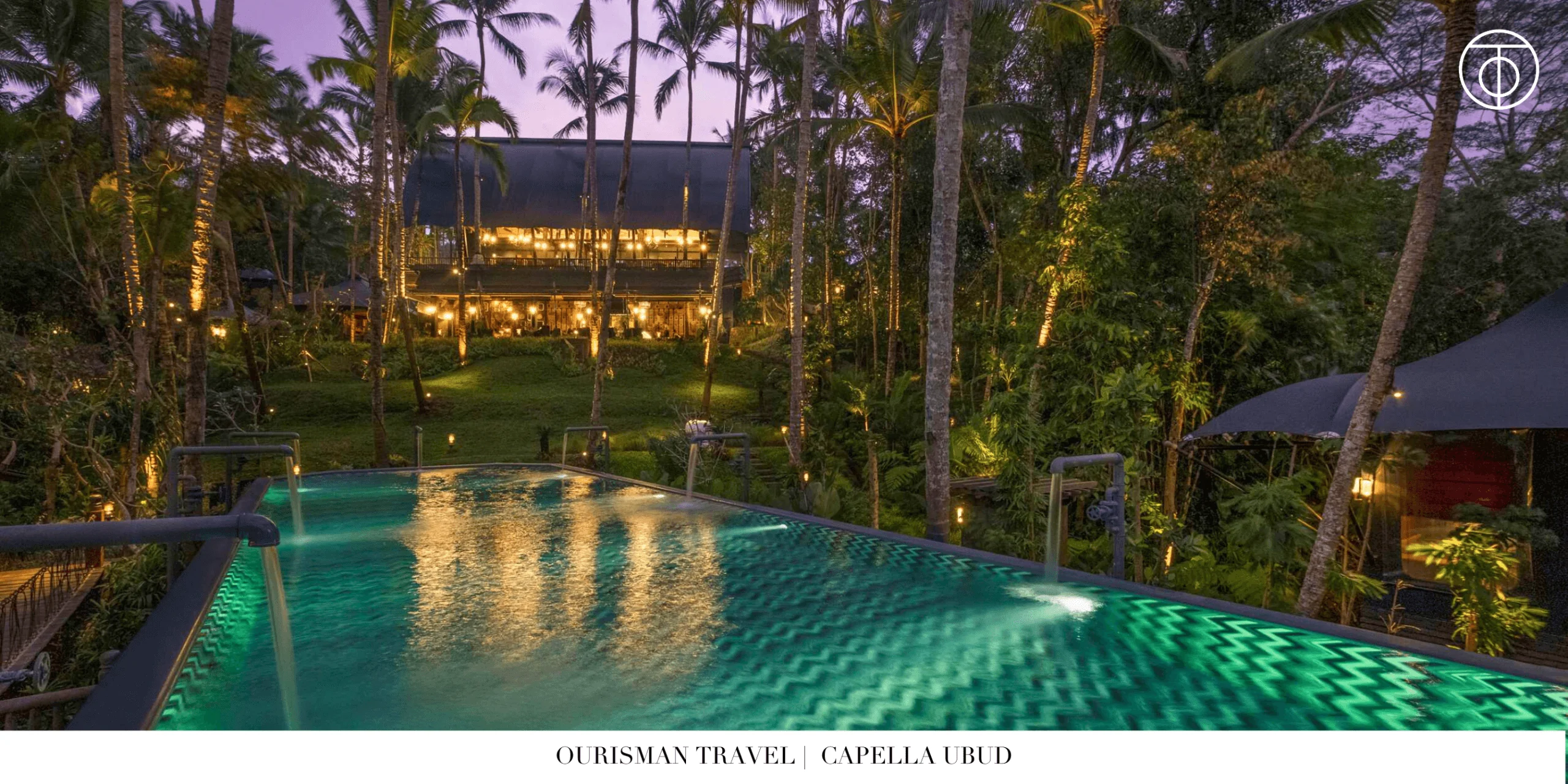 Capella Ubud Bali pool