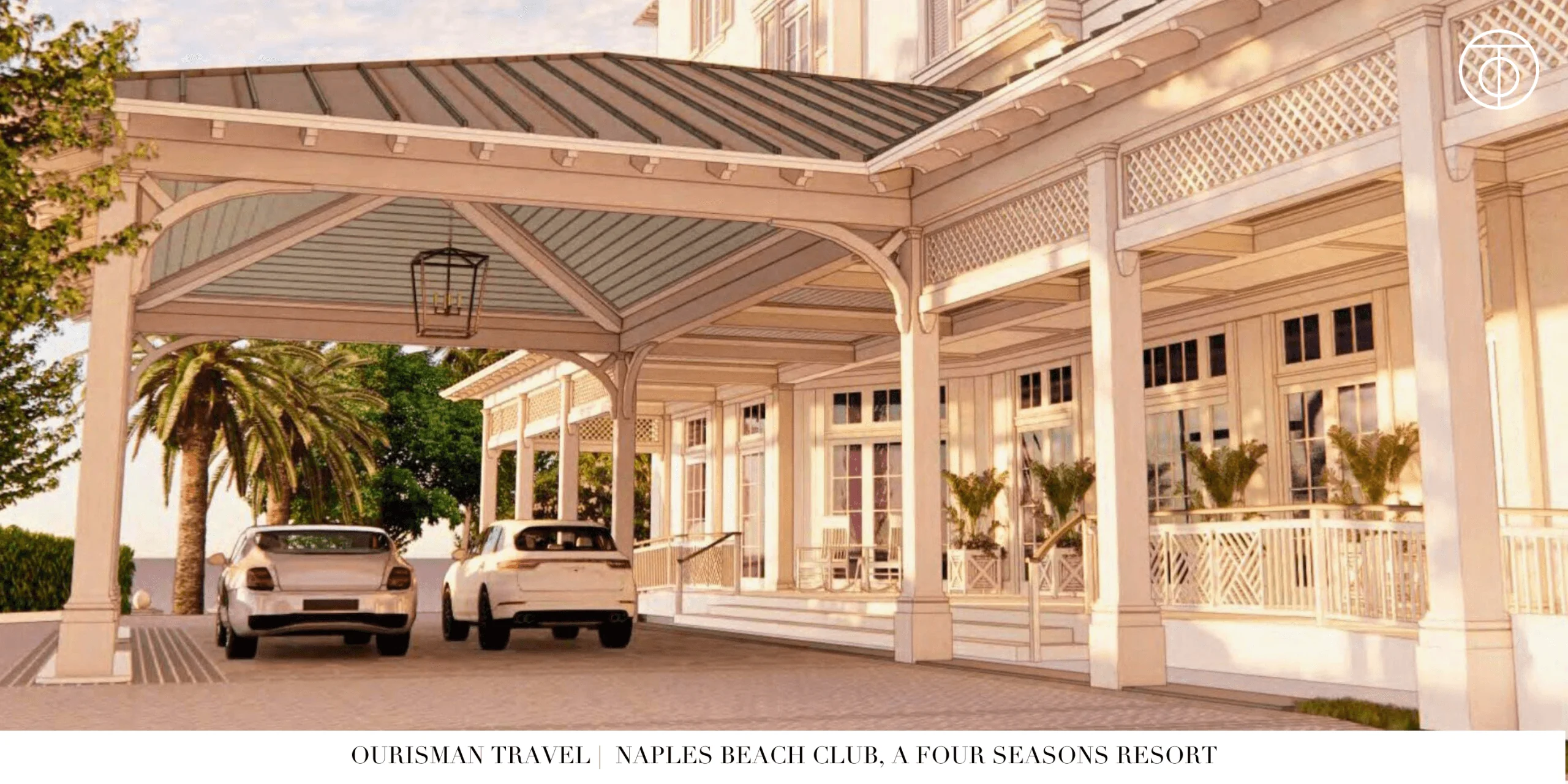 Naples Beach Club Front Entrance