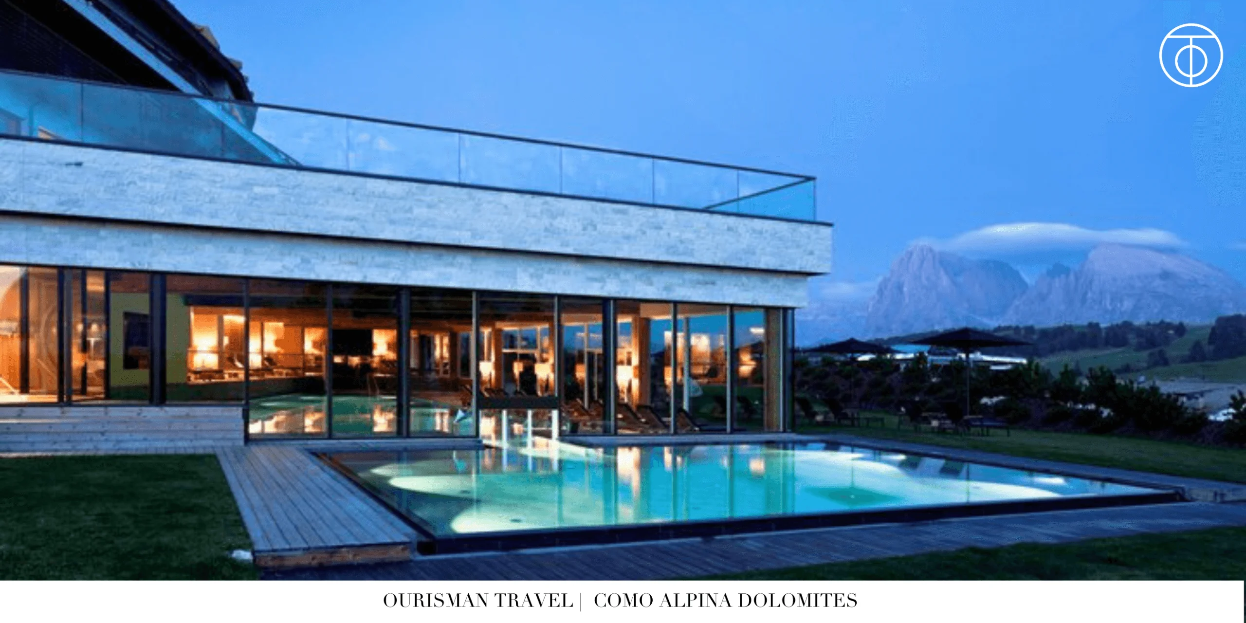 Como alpina dolomites pool