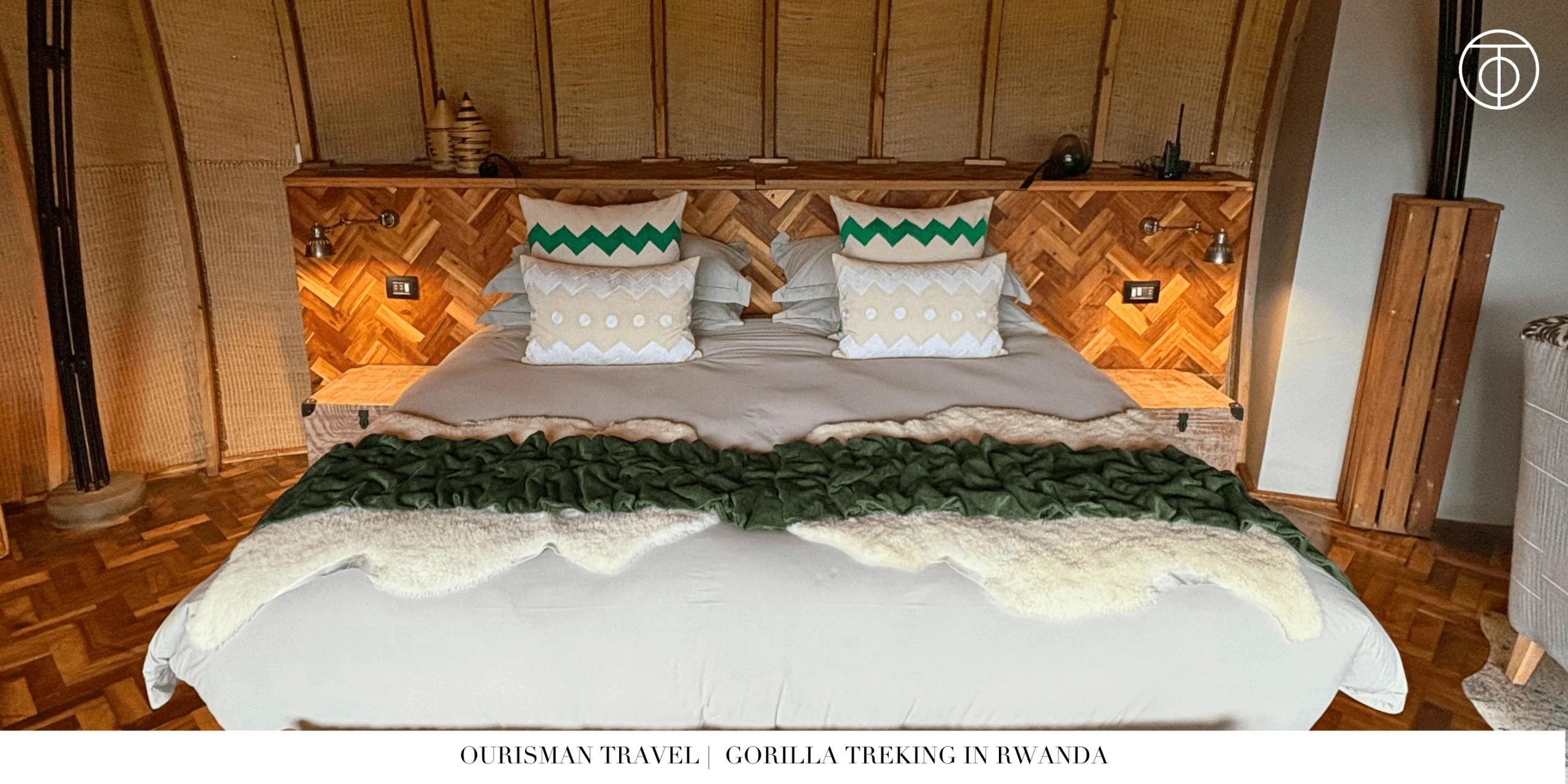 Gorilla Trekking in Rwanda bed