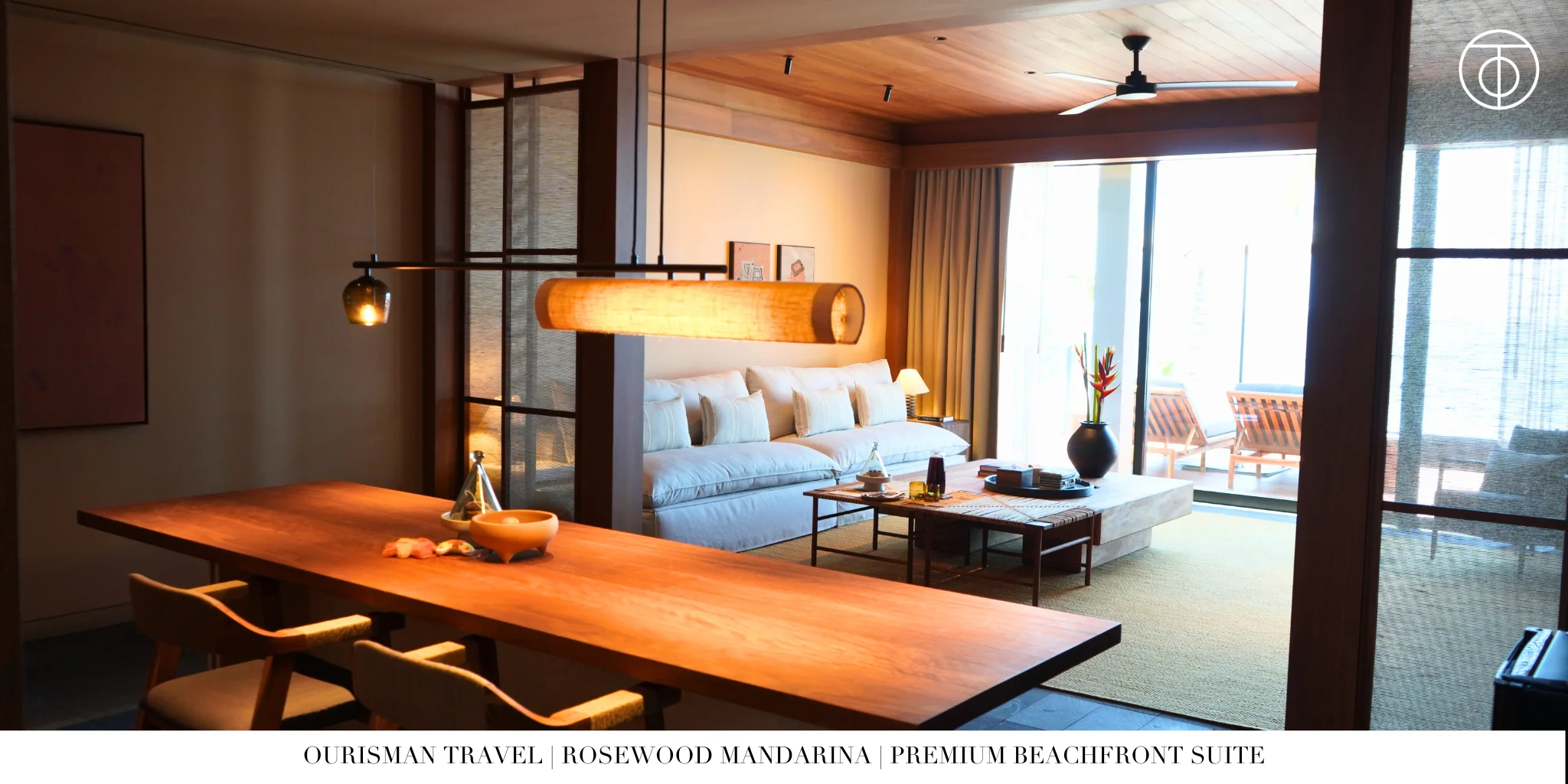 Premium Beachfront Suite at Rosewood Mandarina