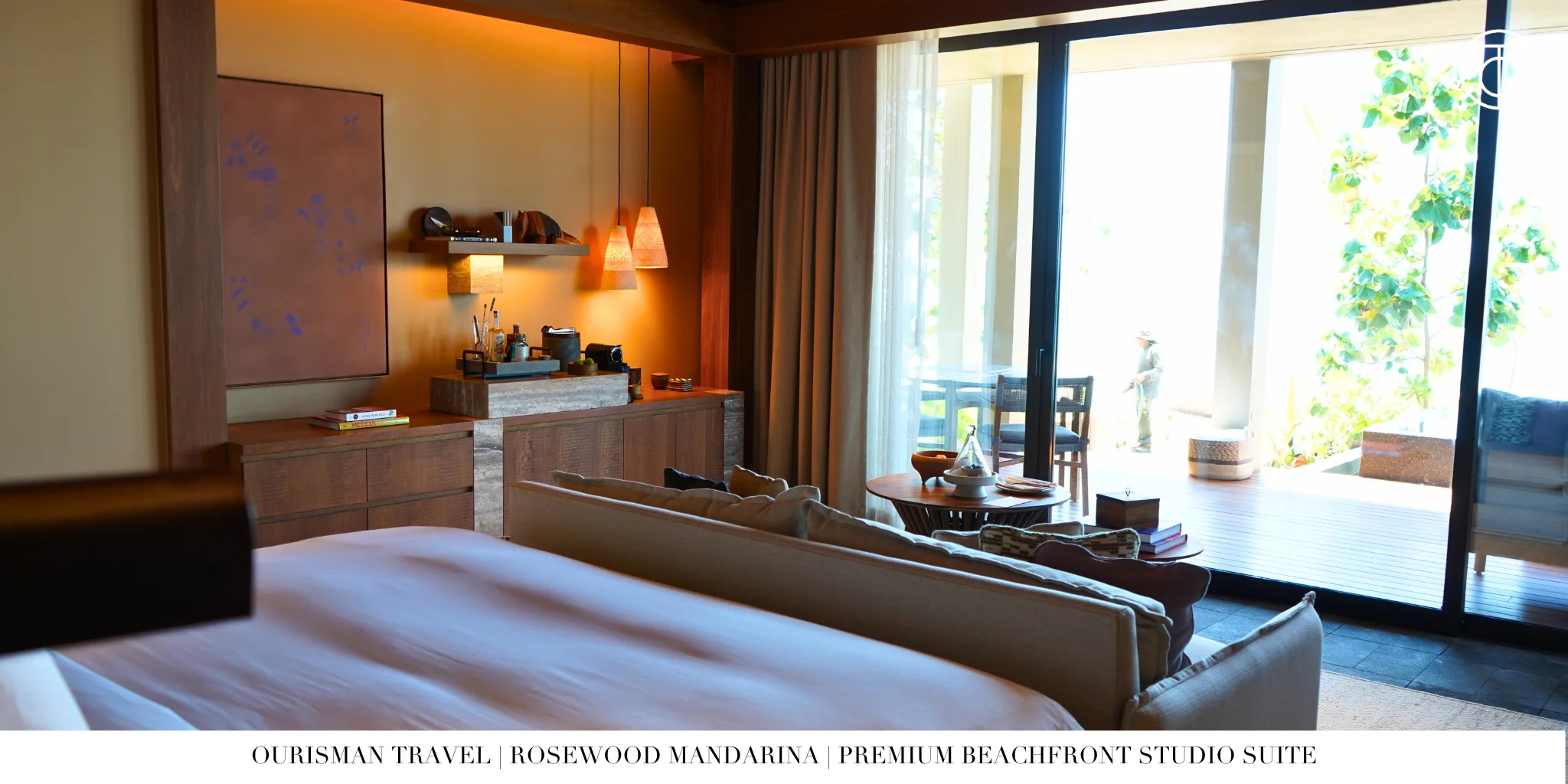 Premium Beachfront Studio Suite at Rosewood Mandarina