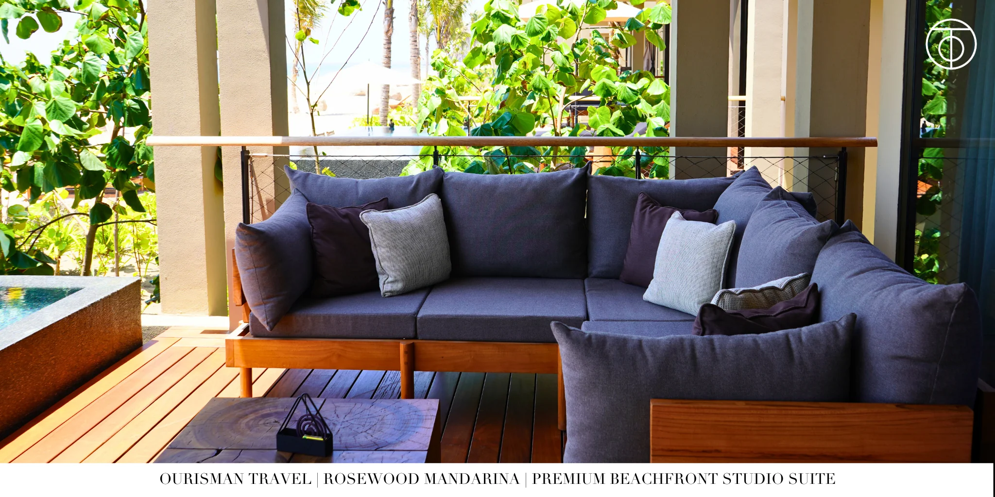 Premium Beachfront Studio Suite at Rosewood Mandarina