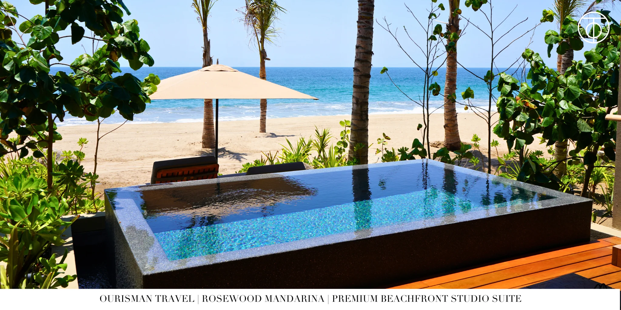 Premium Beachfront Studio Suite at Rosewood Mandarina