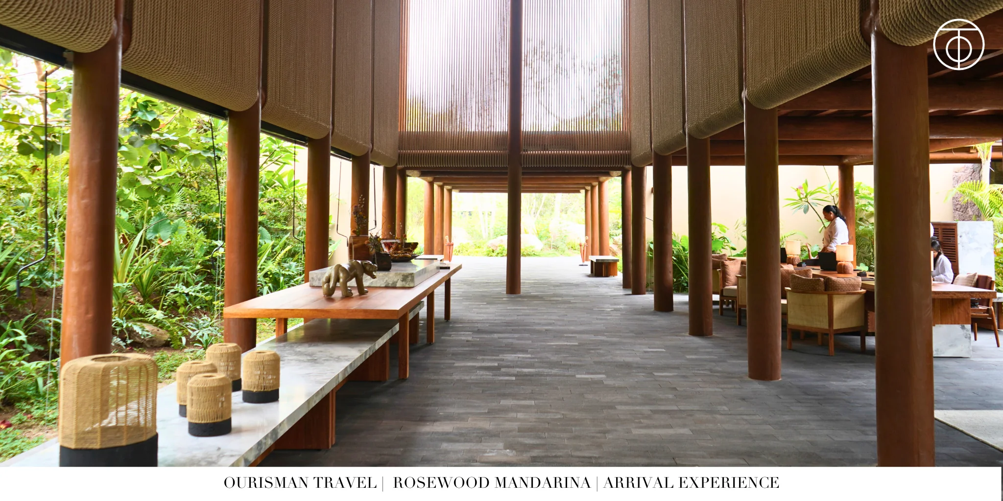 Lobby at Rosewood Mandarina