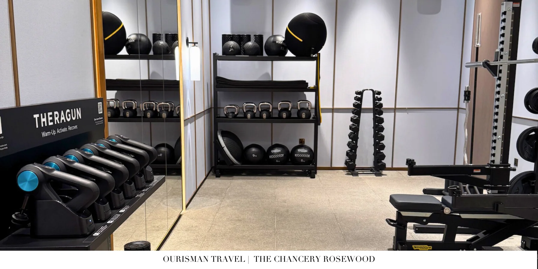 The Chancery Rosewood London Fitness Center