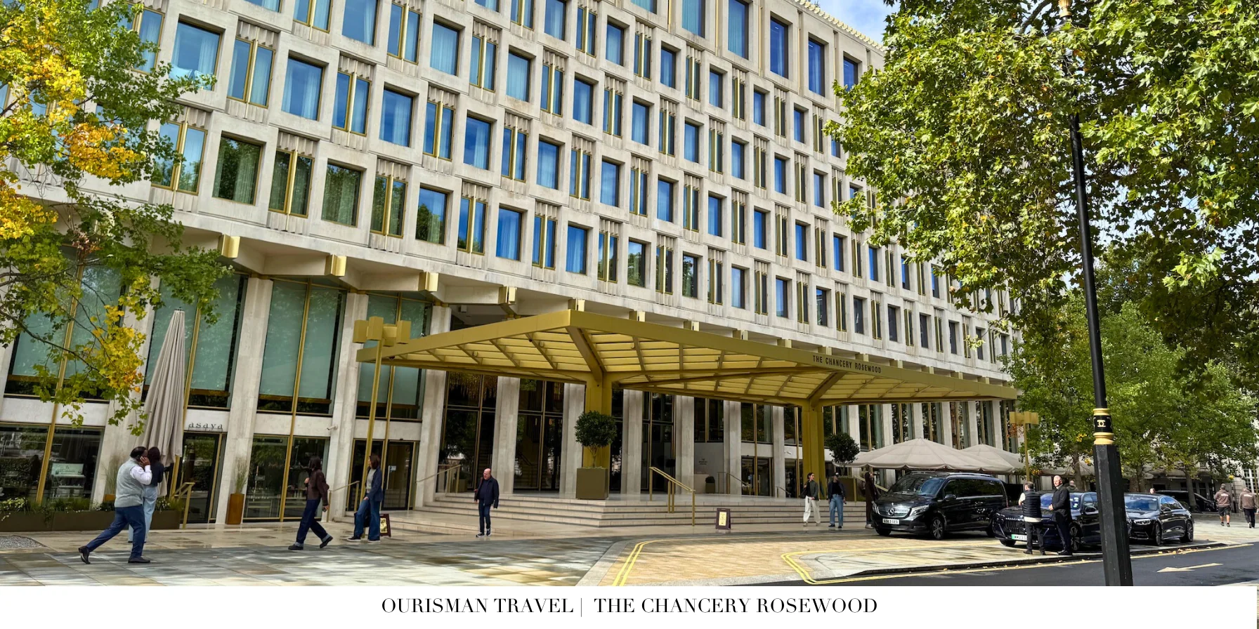 The Chancery Rosewood London entrance