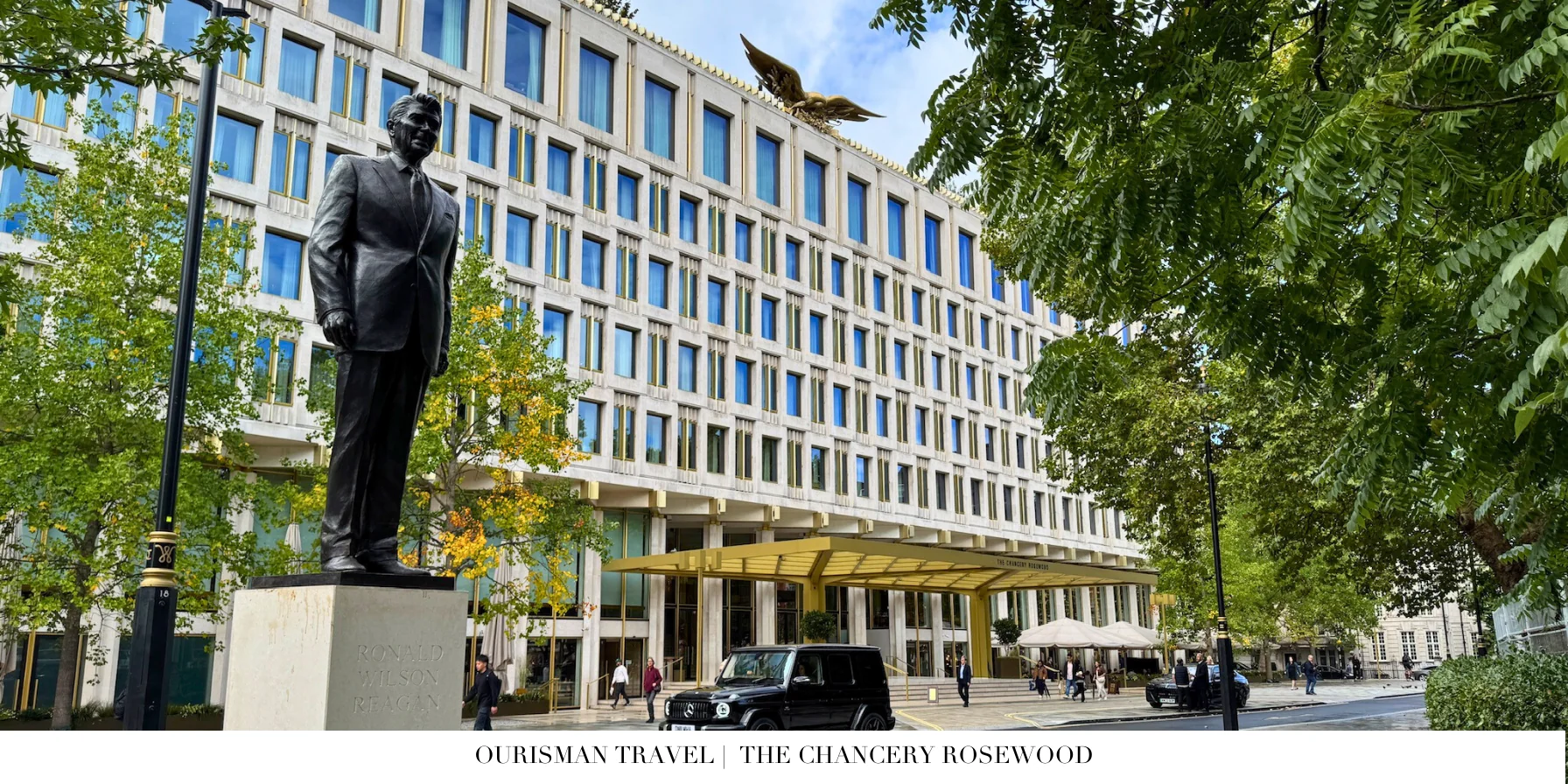 The Chancery Rosewood London Entrance