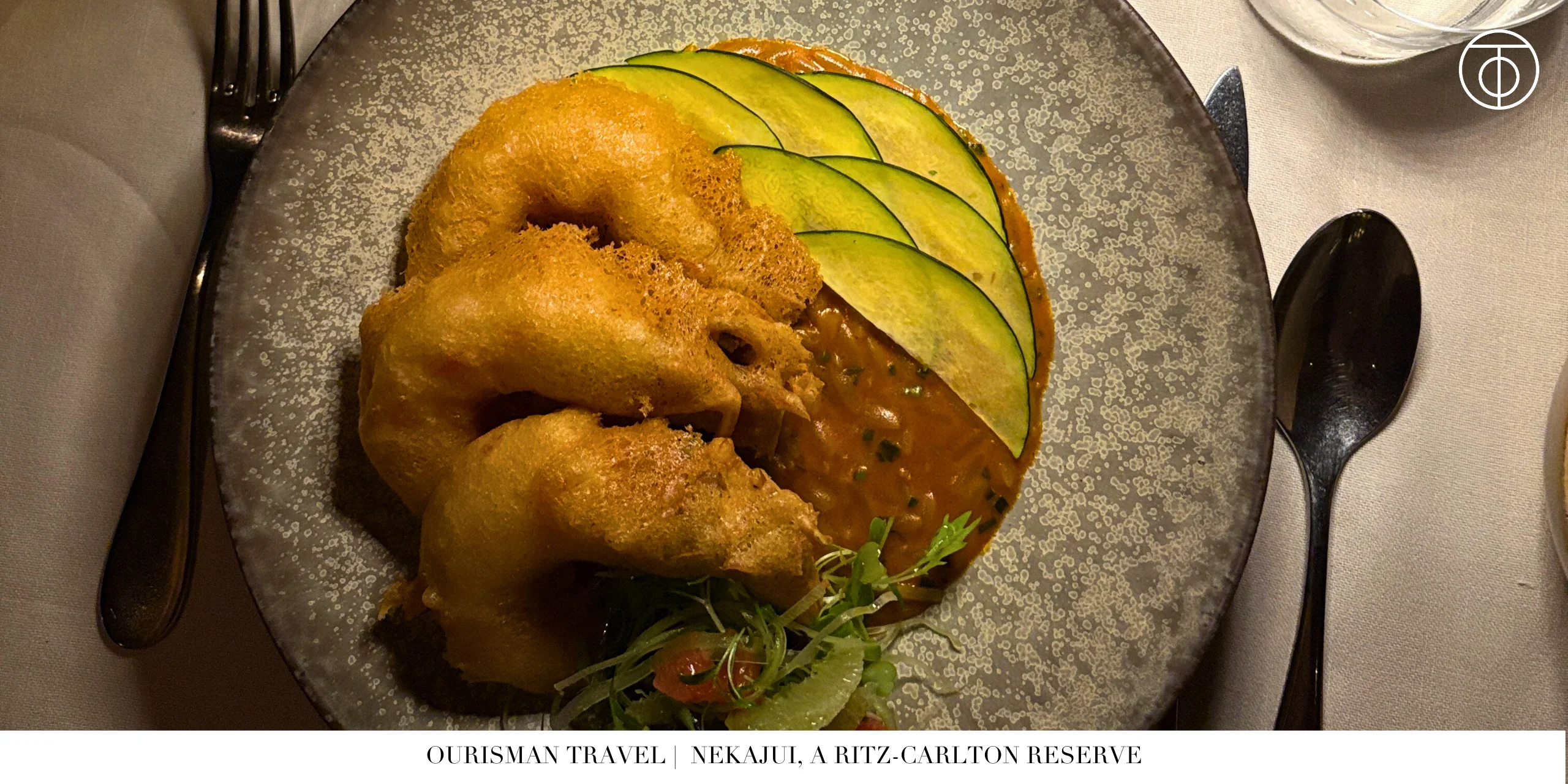 Dining at Nekajui, a Ritz Carlton Reserve in Costa Rica