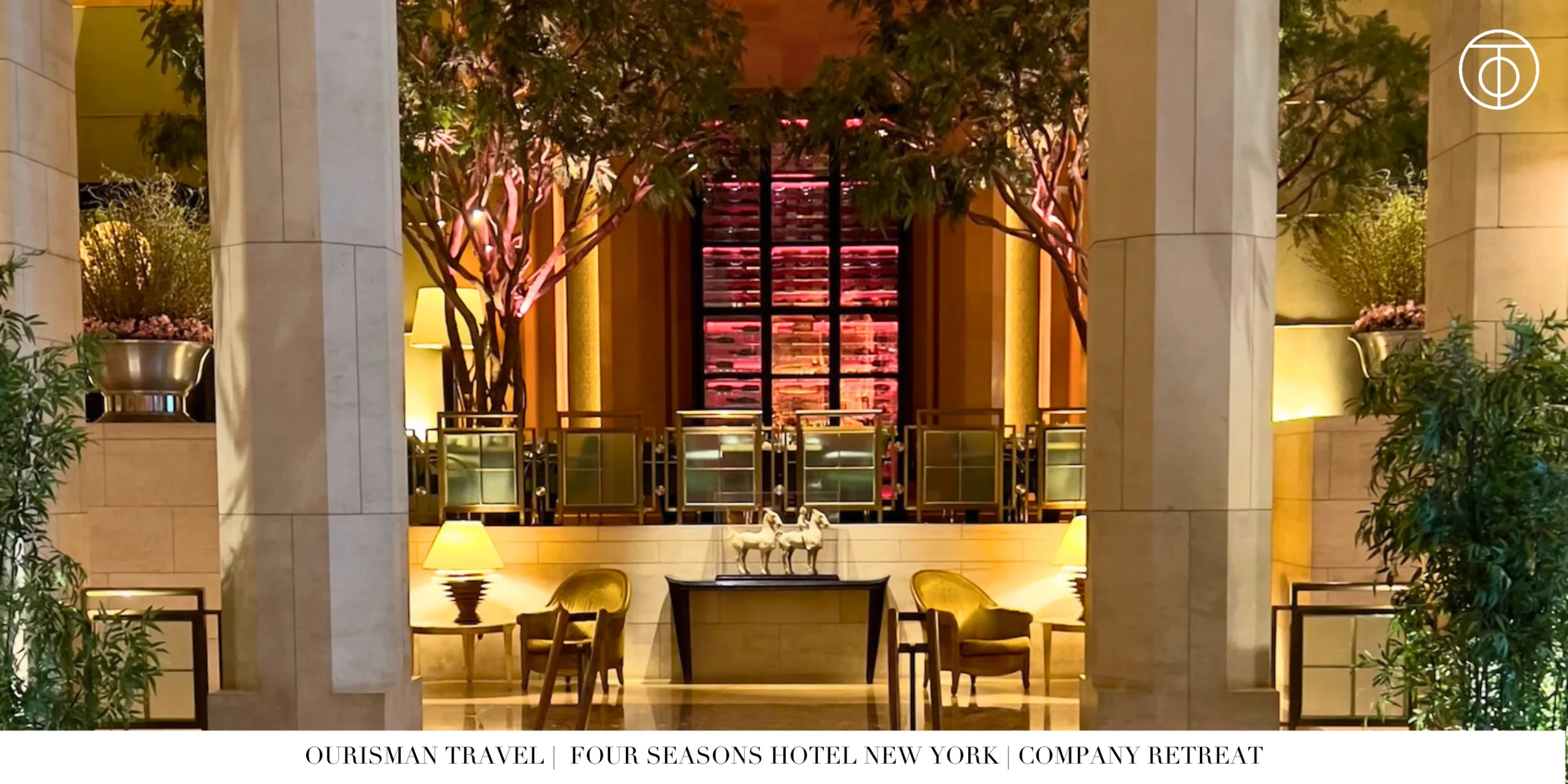 Four Seasons New York Lobby