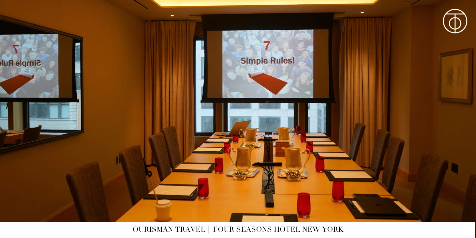 Four Seasons New York Meeting Room
