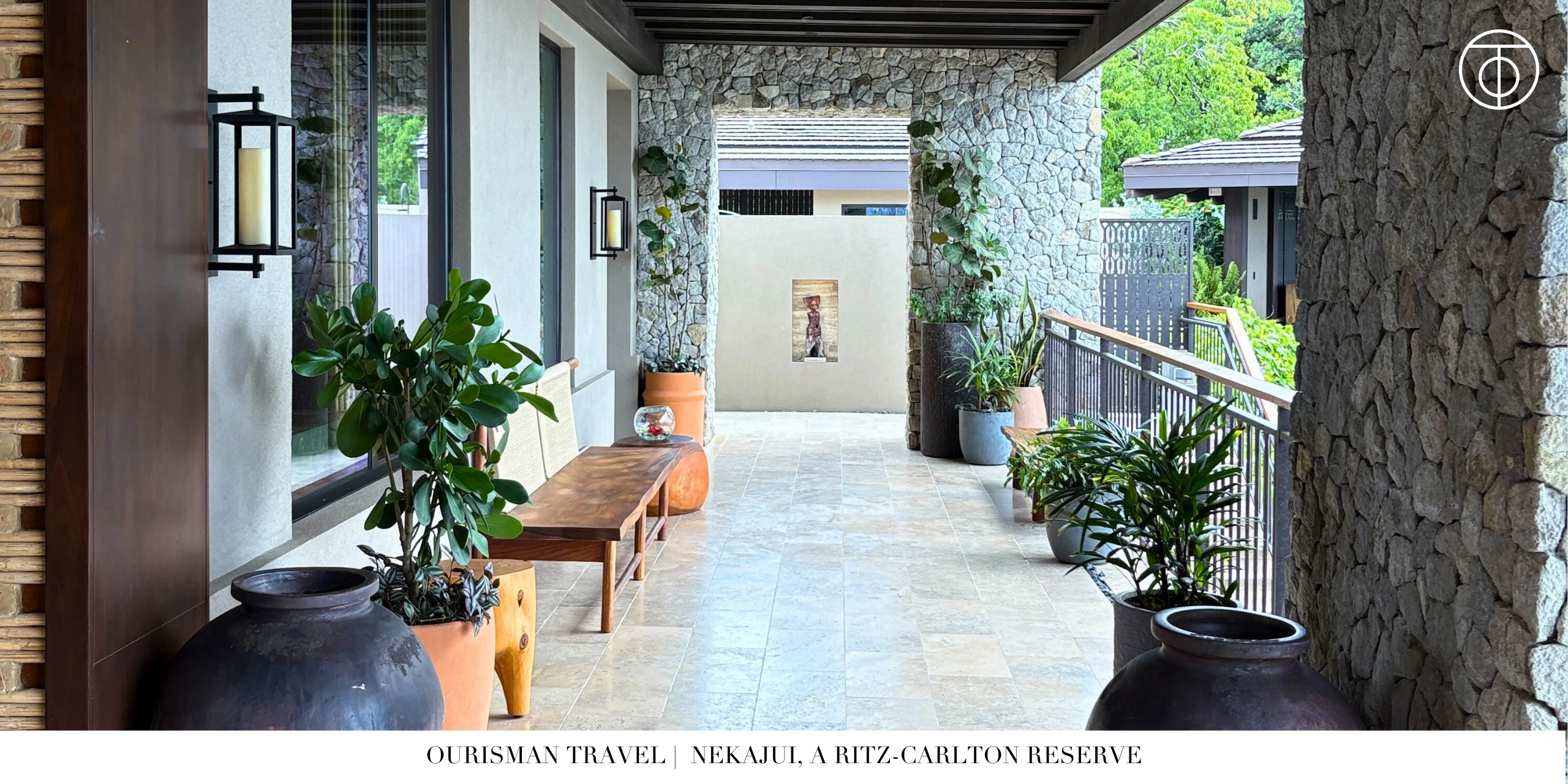 Lobby at Nekajui, a Ritz Carlton Reserve in Costa Rica