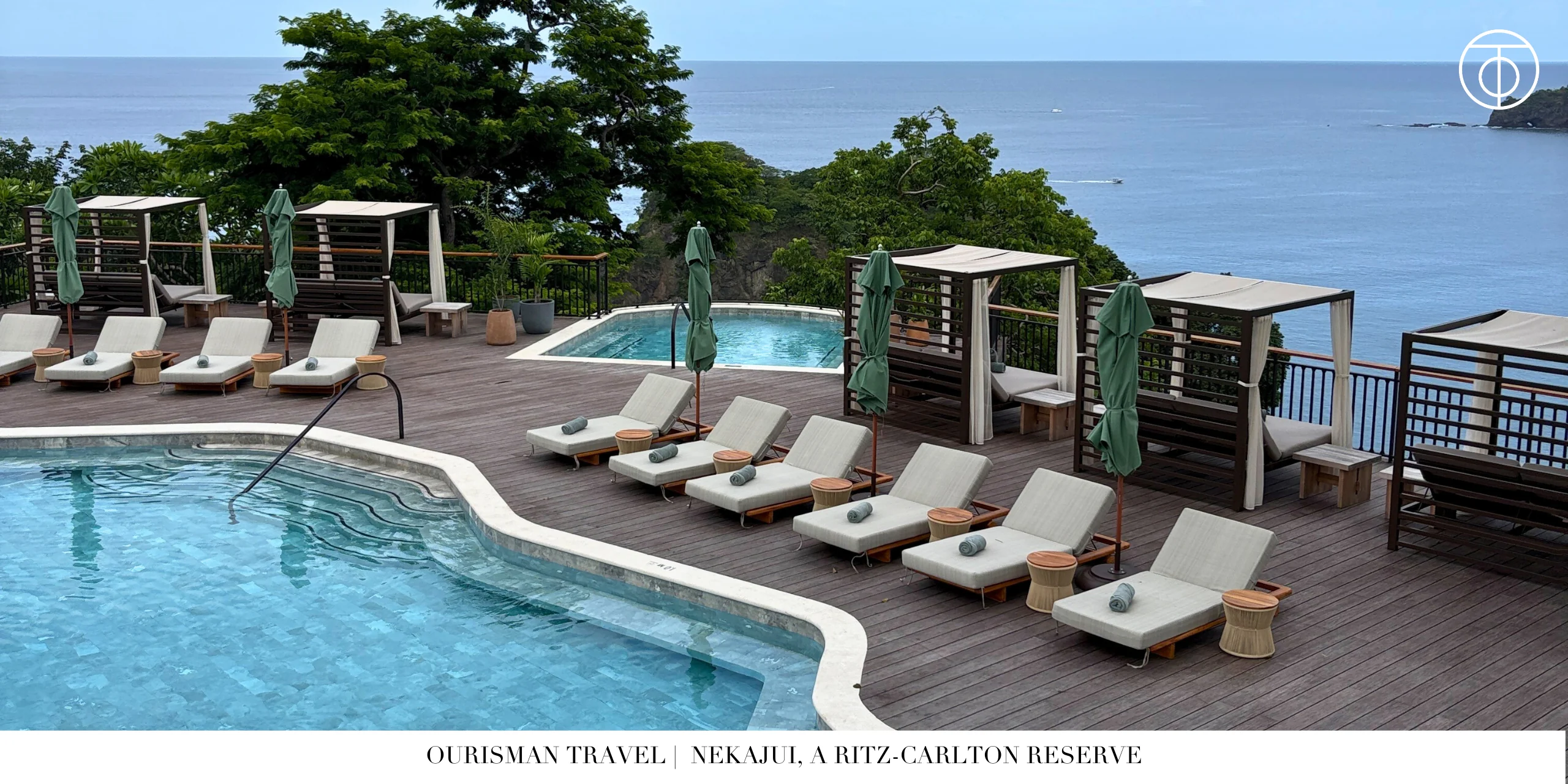 Pools and beaches at Nekajui, a Ritz Carlton Reserve in Costa Rica