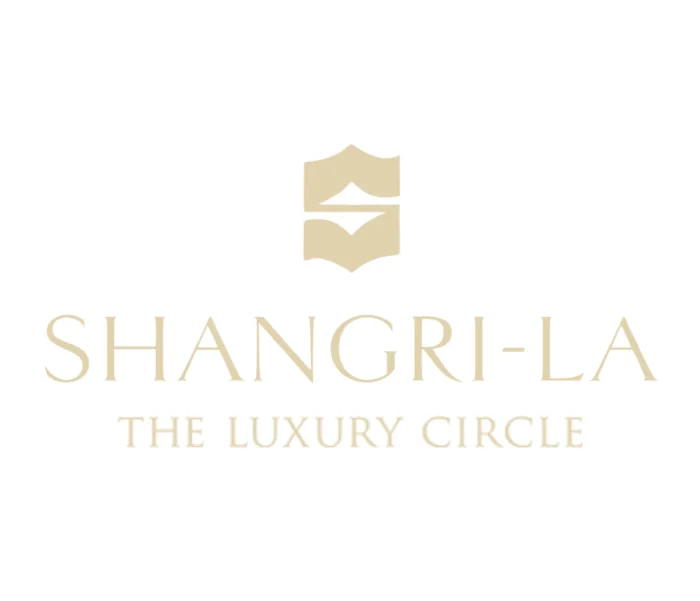 Shangri-La Luxury Circle logo representing preferred travel advisors offering VIP amenities, complimentary breakfast, room upgrades, and exclusive privileges at Shangri-La hotels and resorts worldwide