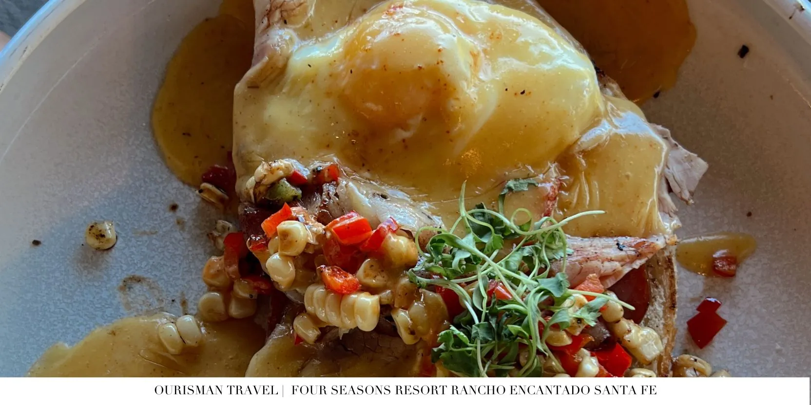 Four Seasons Santa Fe eggs benedict