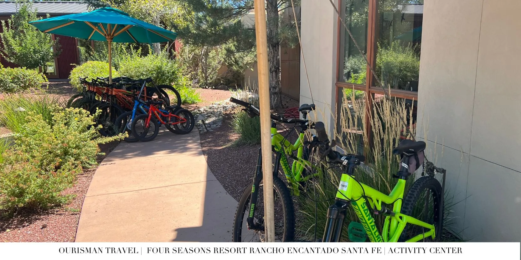 Four Seasons Santa Fe mountain bikes