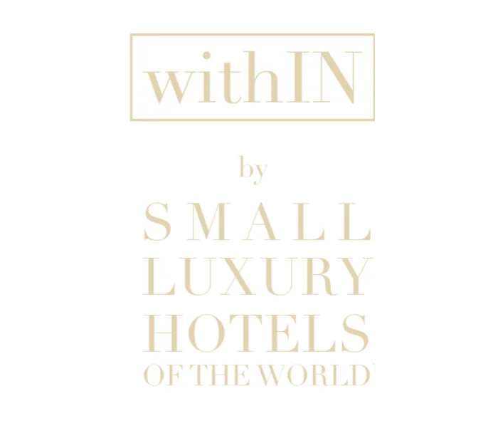 Small Luxury Hotels withIN logo highlighting top Small Luxury Hotels travel agency Ourisman Travel, offering VIP amenities, complimentary breakfast, room upgrades, and exclusive preferred partner benefits at SLH properties worldwide
