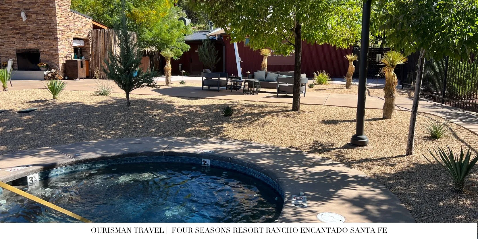 Four Seasons Santa Fe hot tub