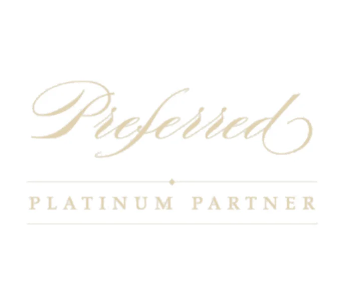Preferred Platinum Partner logo highlighting top Preferred Hotels & Resorts travel agency Ourisman Travel, offering VIP amenities, daily breakfast, room upgrades, and exclusive preferred partner benefits at participating Preferred Hotels & Resorts worldwide