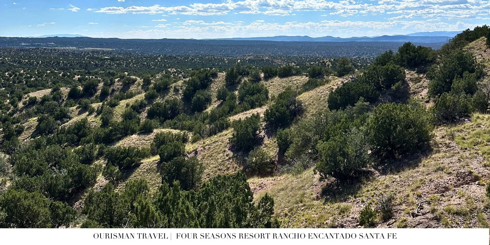 Four Seasons Santa Fe hiking trail
