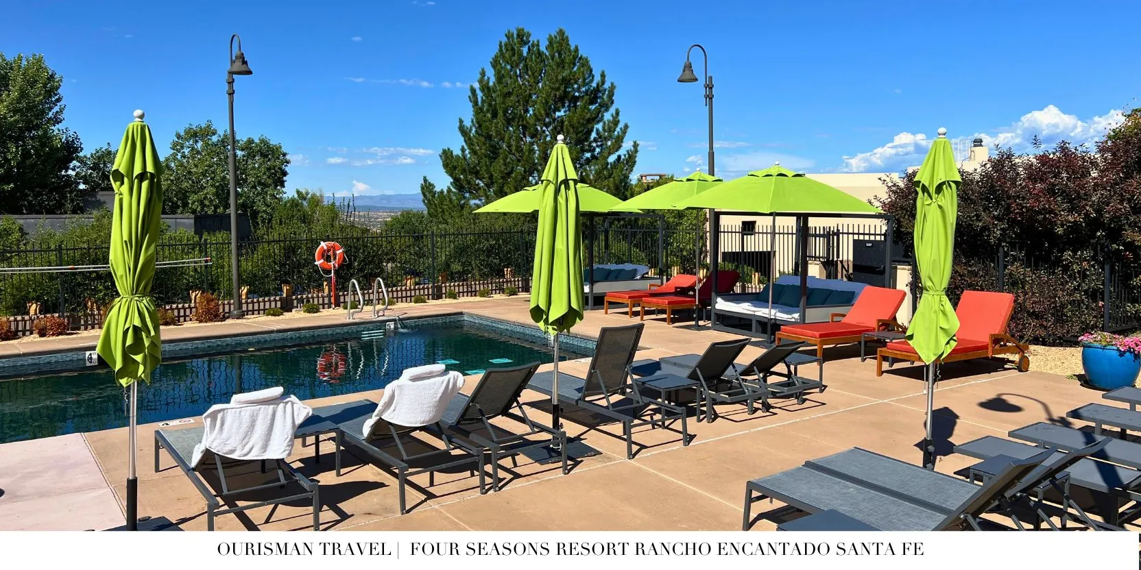 Four Seasons Santa Fe main pool views