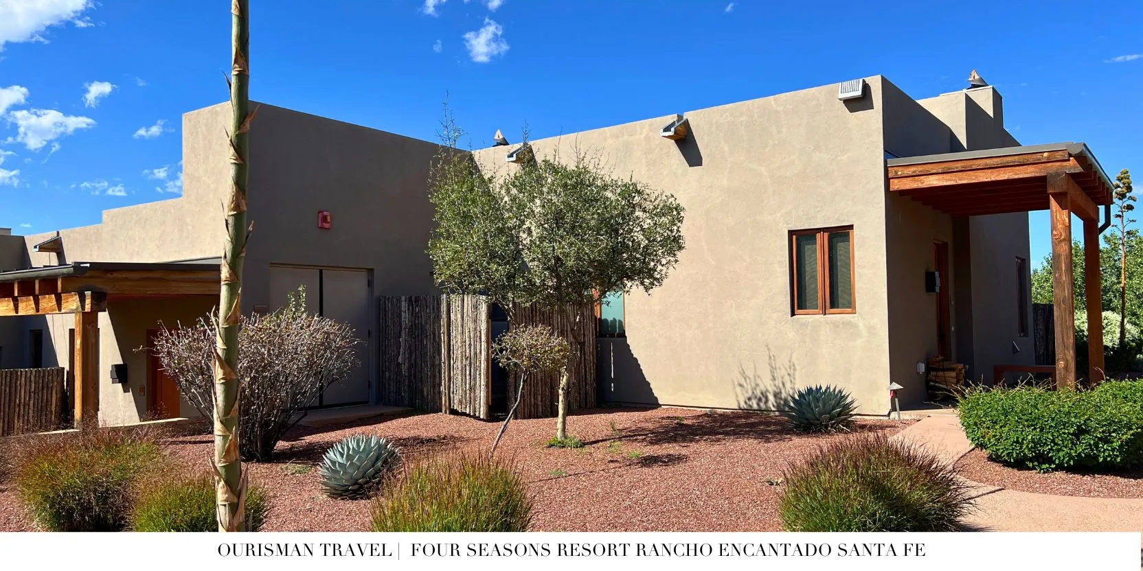 Four Seasons Santa Fe exterior view of rooms