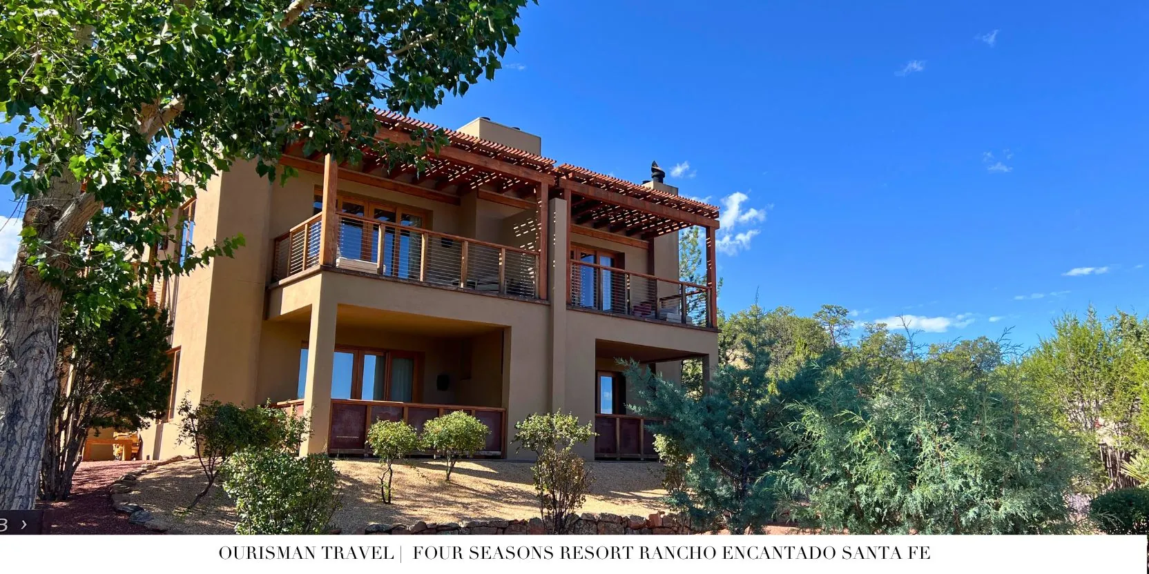 Four Seasons Santa Fe exterior of rooms