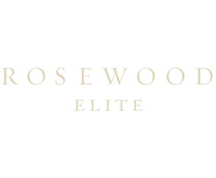 Rosewood Elite logo representing top preferred Rosewood Elite travel advisors offering VIP amenities, priority upgrades, and exclusive benefits at Rosewood Hotels & Resorts