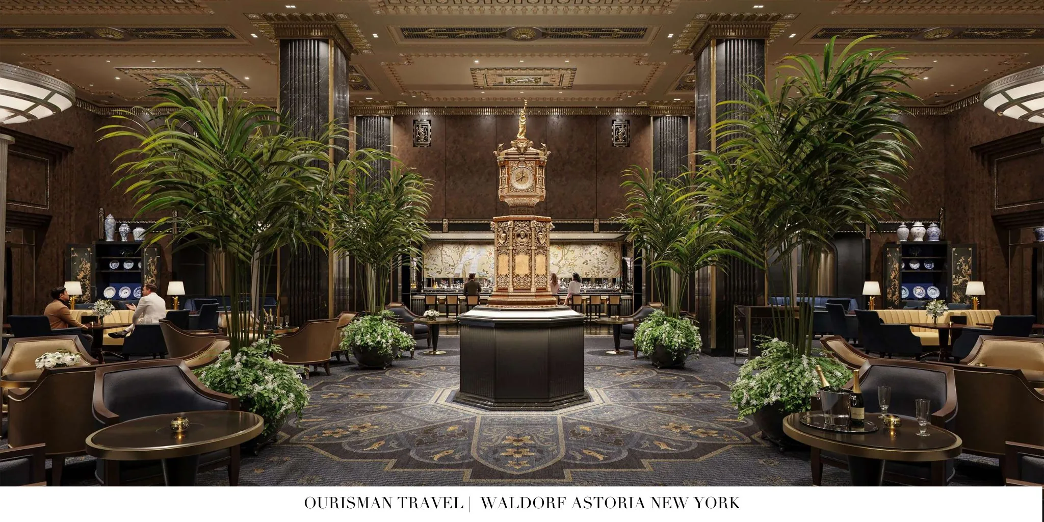 Waldorf Astoria New York Lobby
