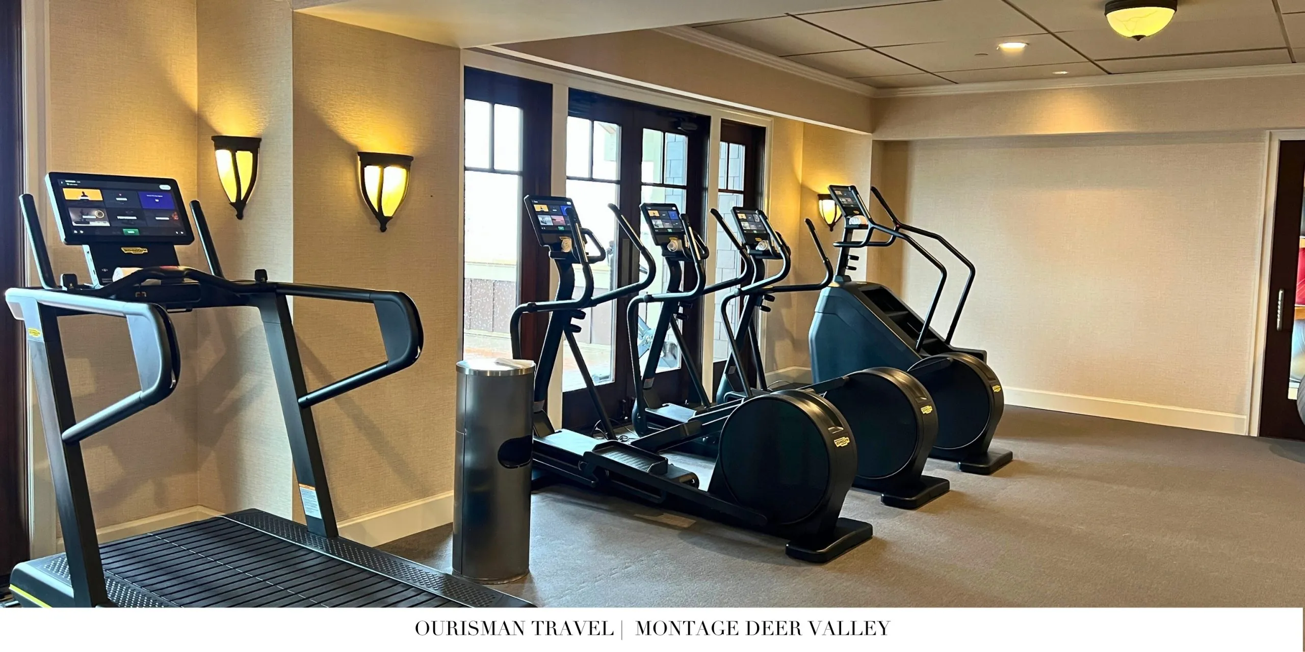 Montage Deer Valley workout room