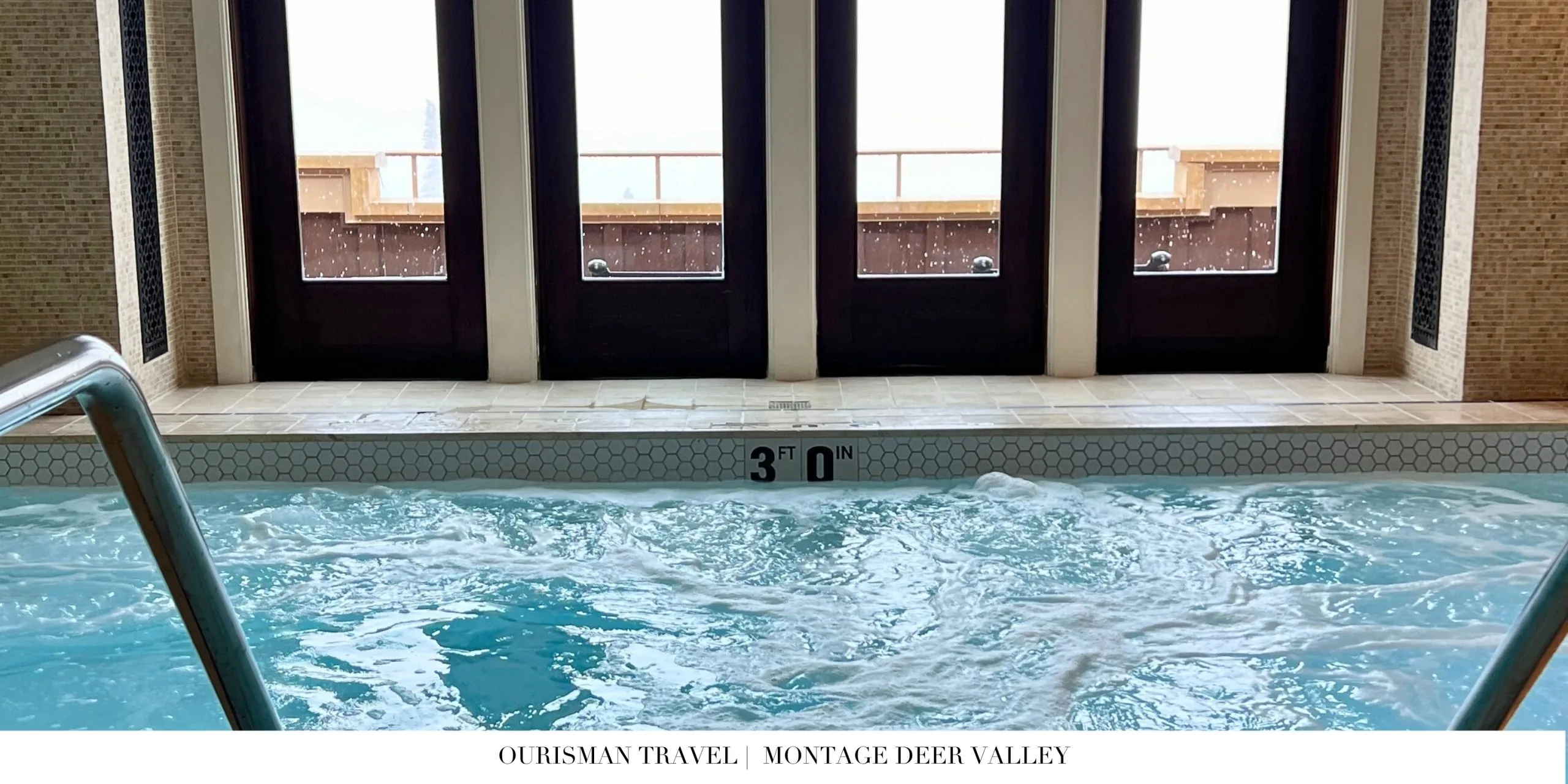 Montage Deer Valley spa pool