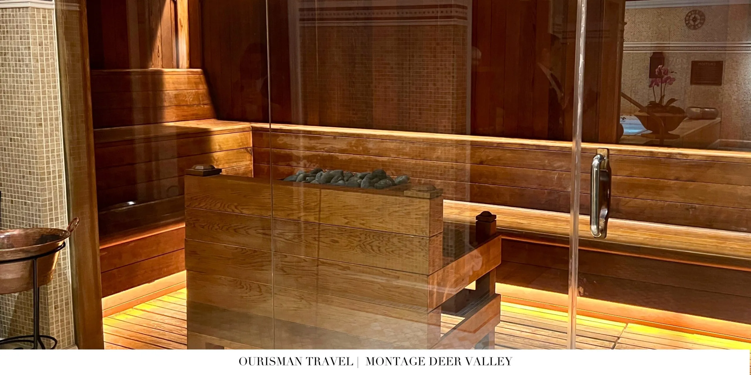 Montage Deer Valley sauna