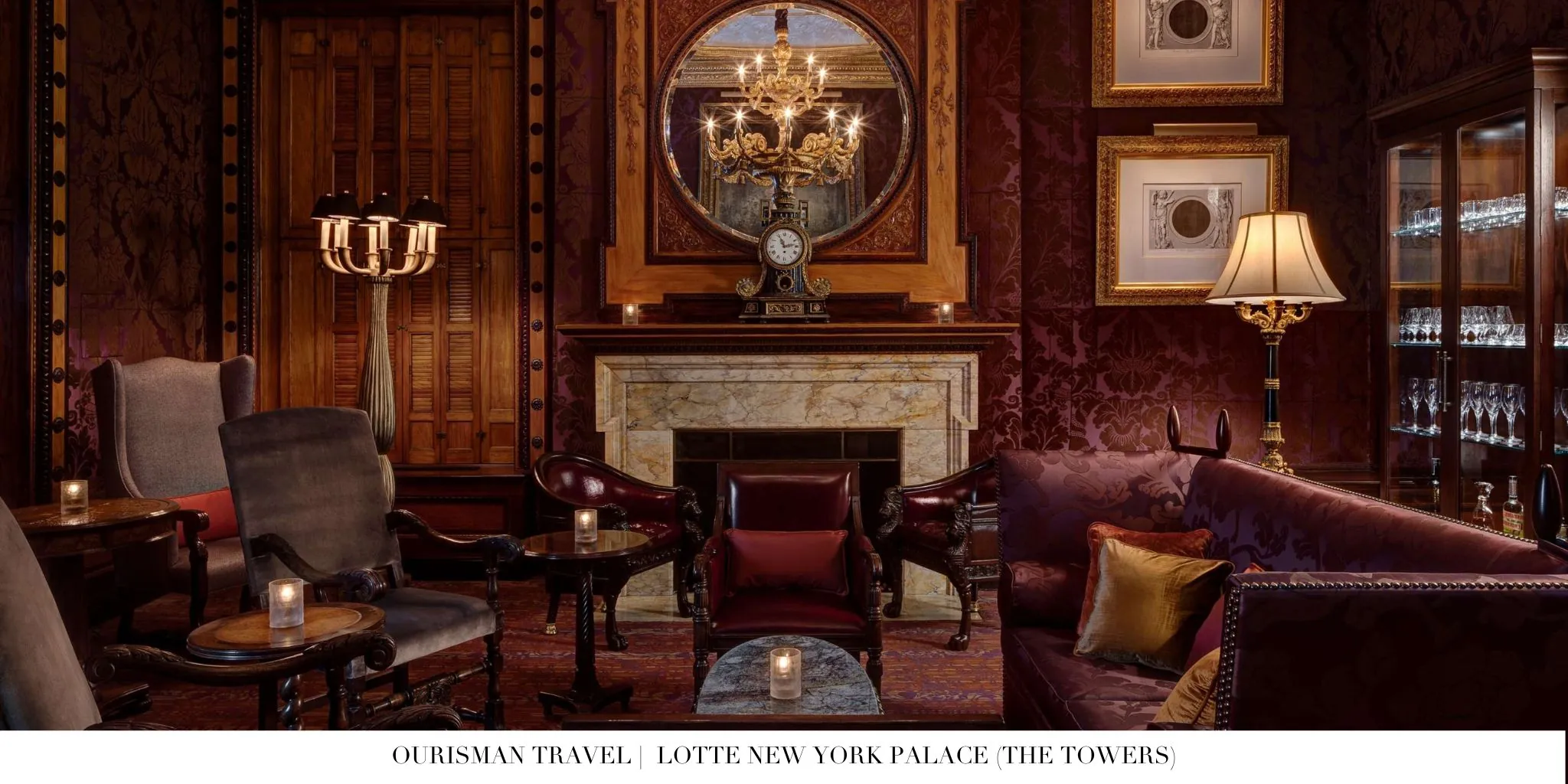 The Towers at Lotte New York Palace Fireplace