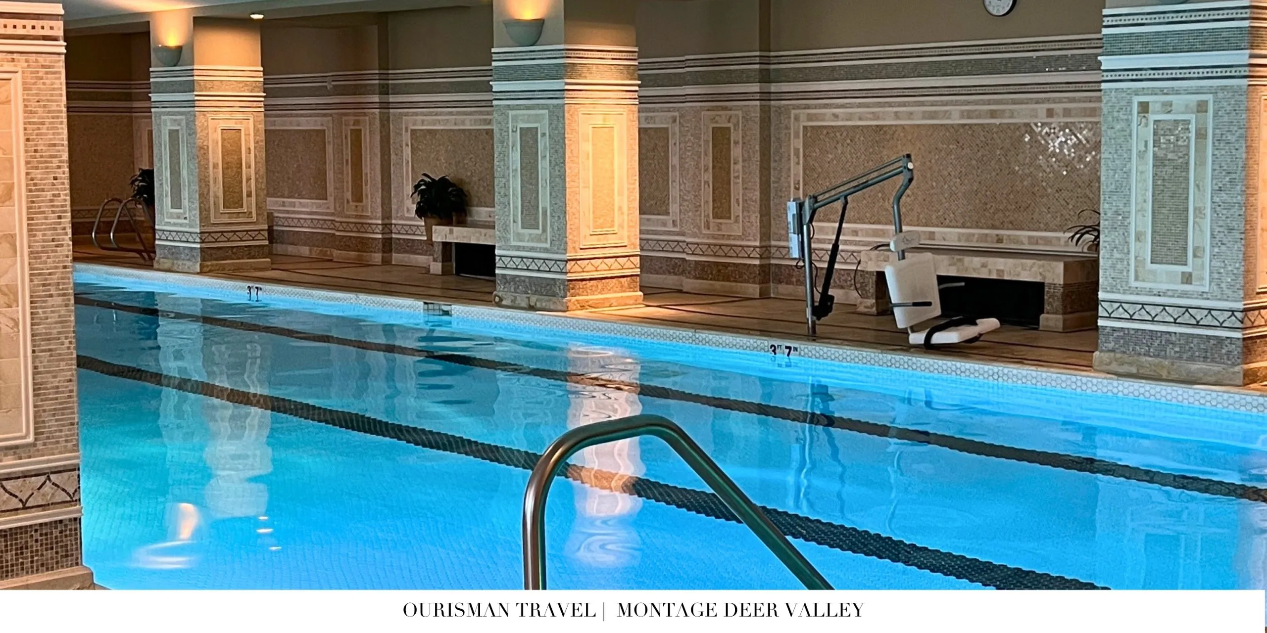 Montage Deer Valley spa pool
