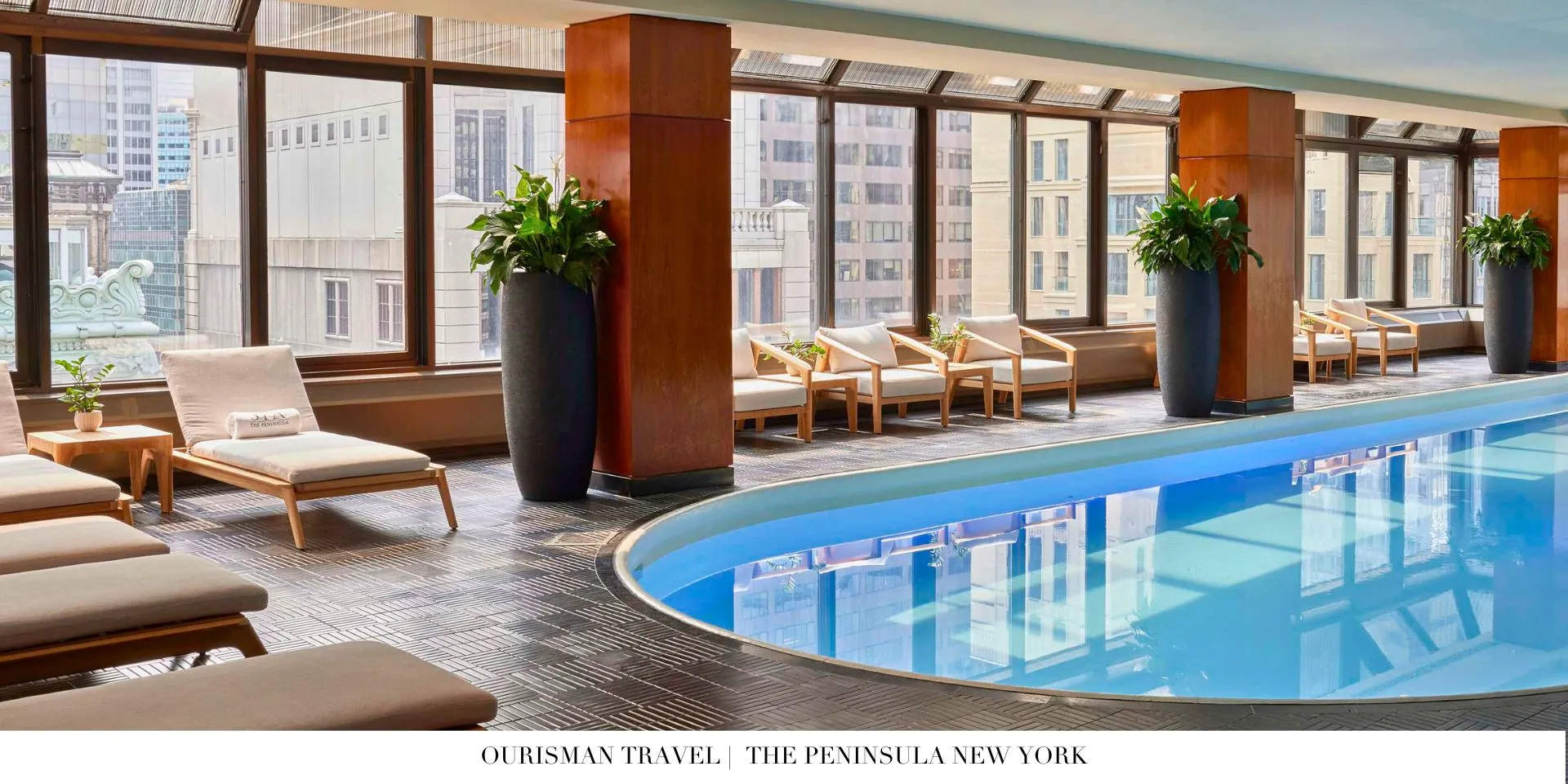 The Peninsula New York Indoor Pool
