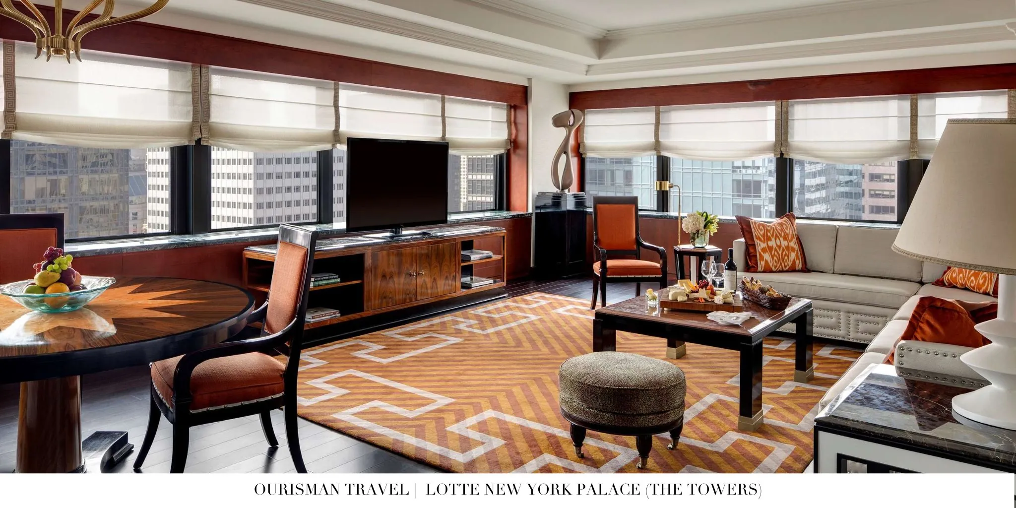 The Towers at Lotte New York Palace Living Room