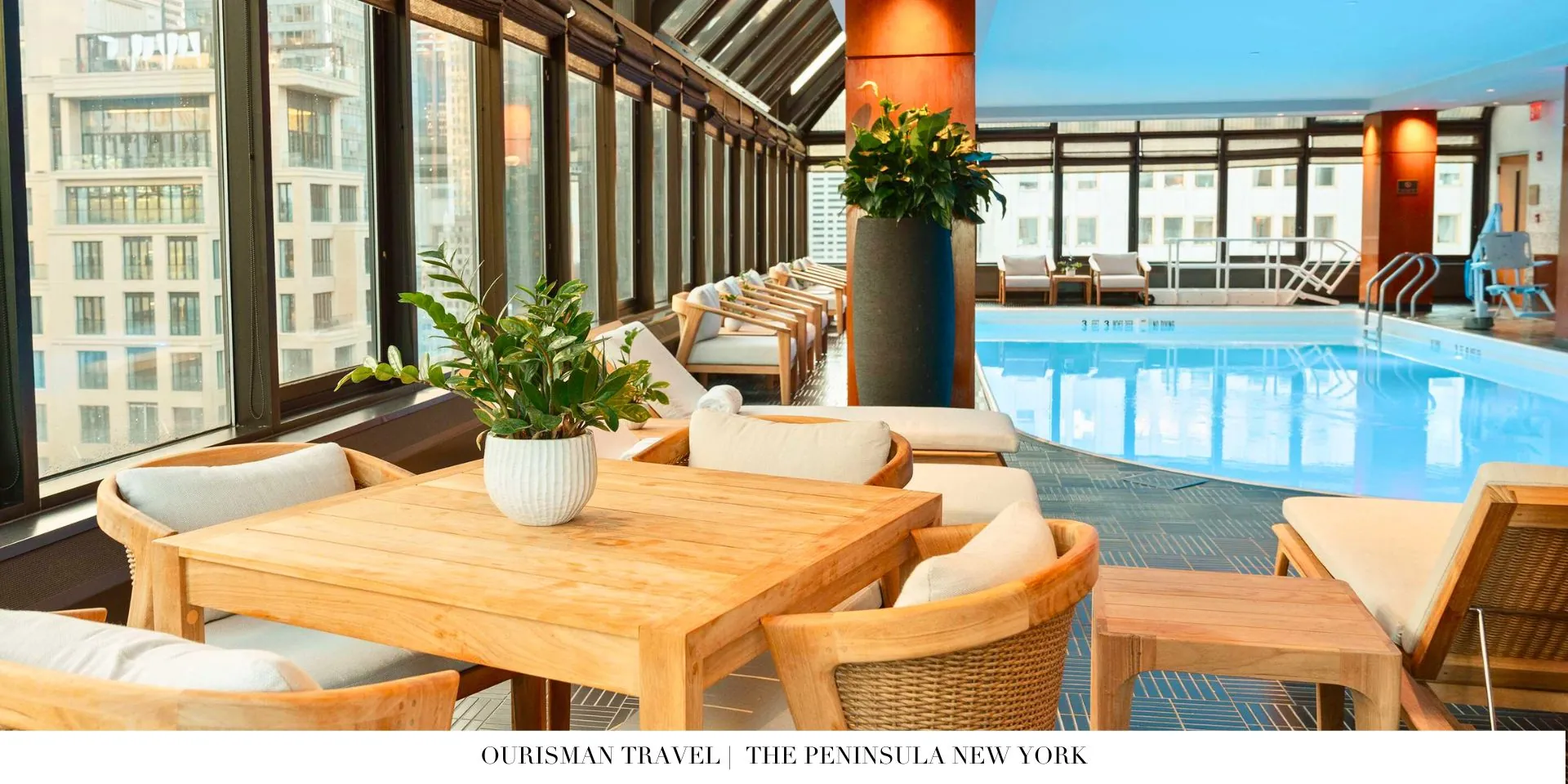 The Peninsula New York Indoor Pool