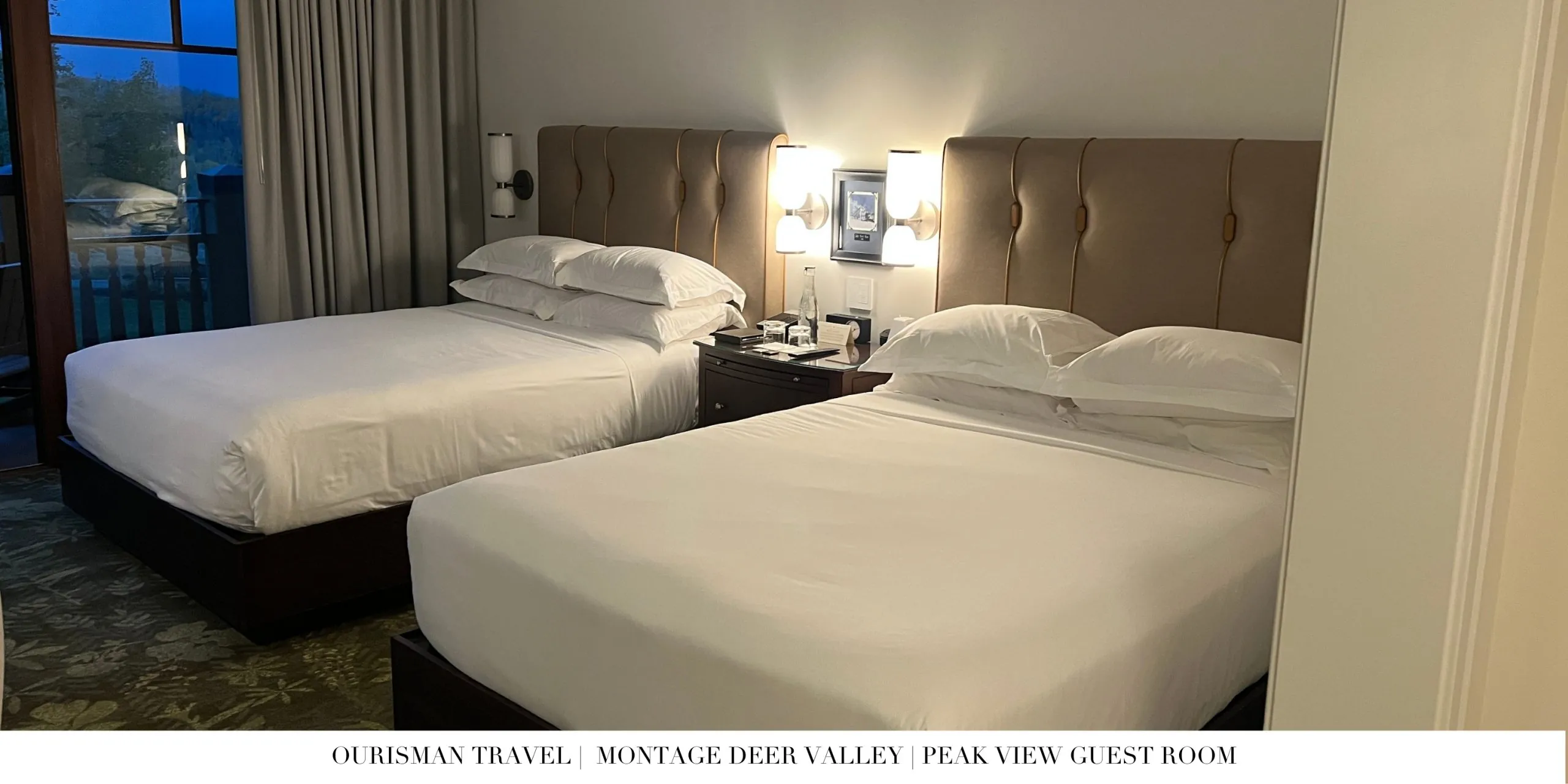 Montage Deer Valley peak view guest room