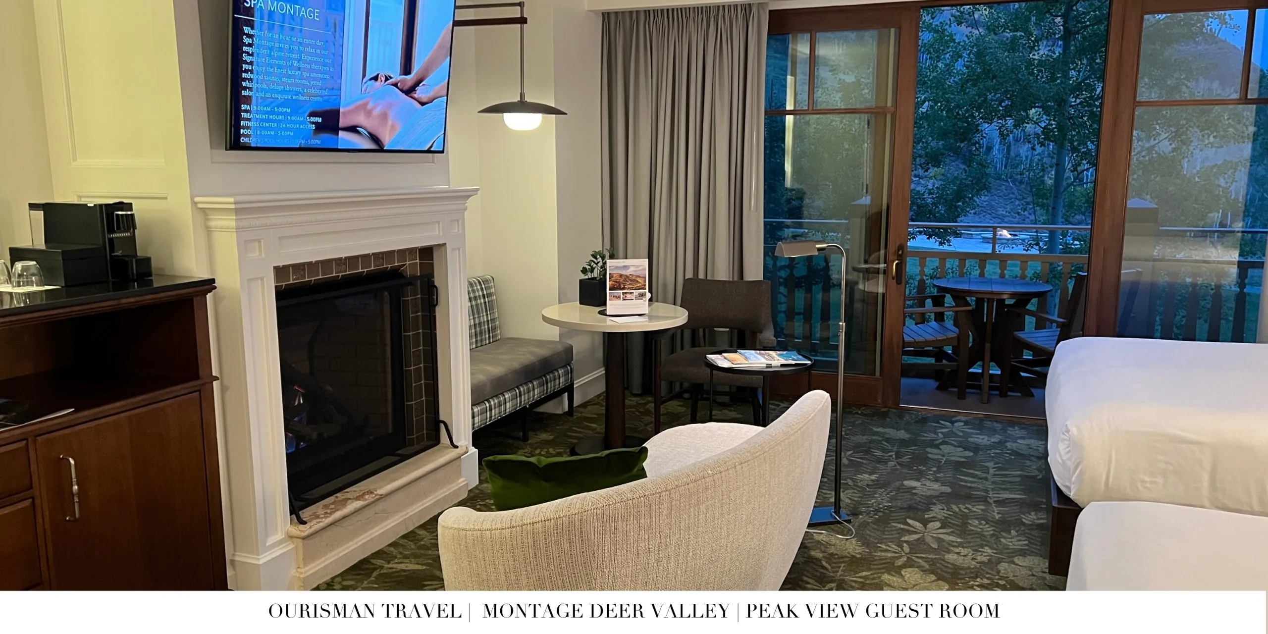 Montage Deer Valley peak view guest room