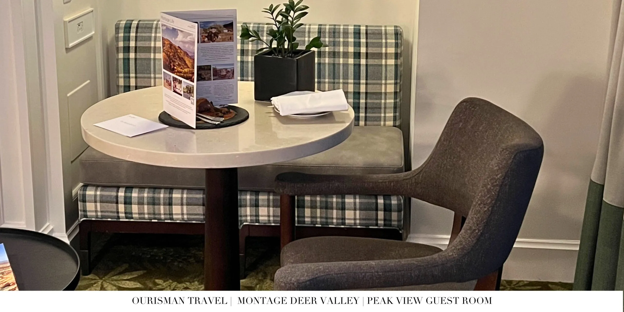 Montage Deer Valley peak view guest room