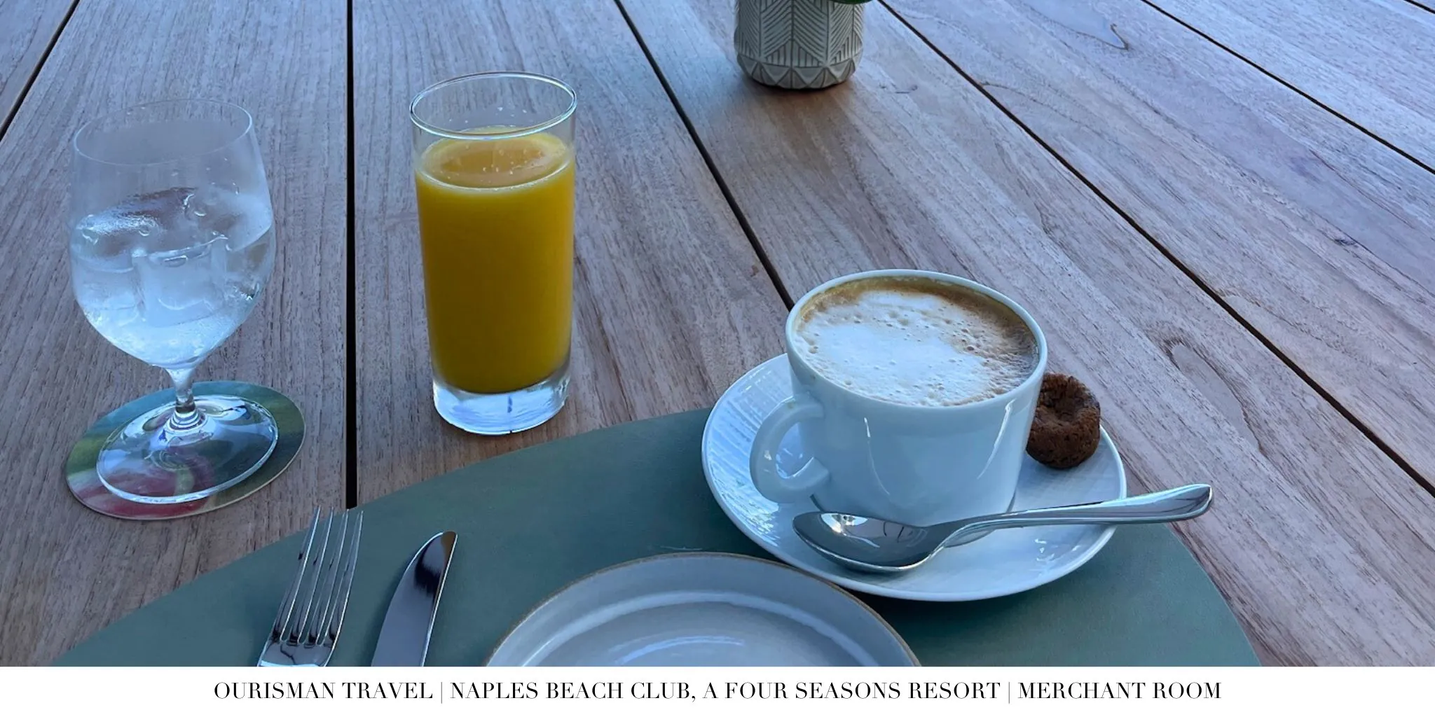 Four Seasons Naples Beach Club Merchant Room Coffee