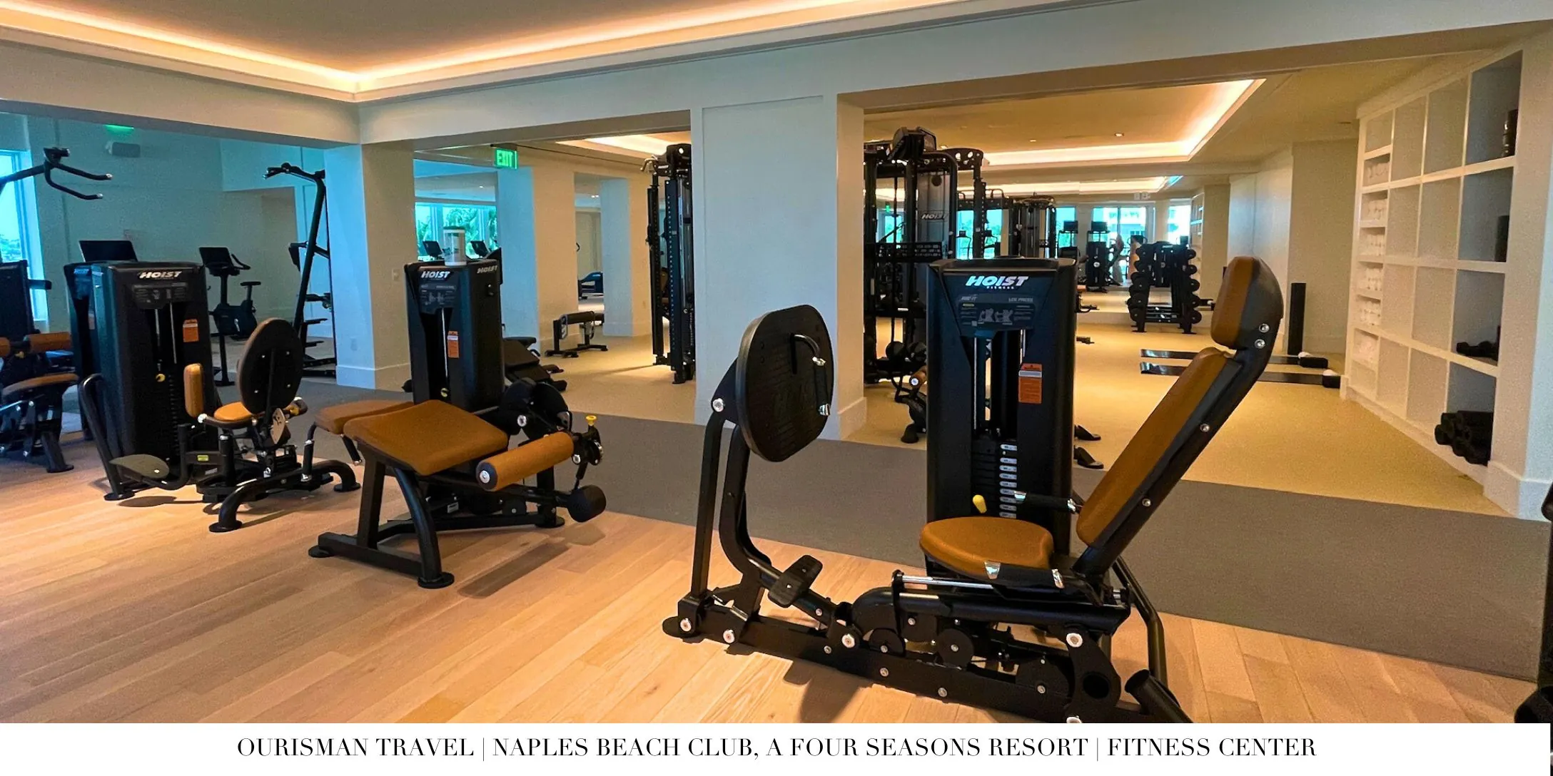 Four Seasons Naples Fitness Center Equipment