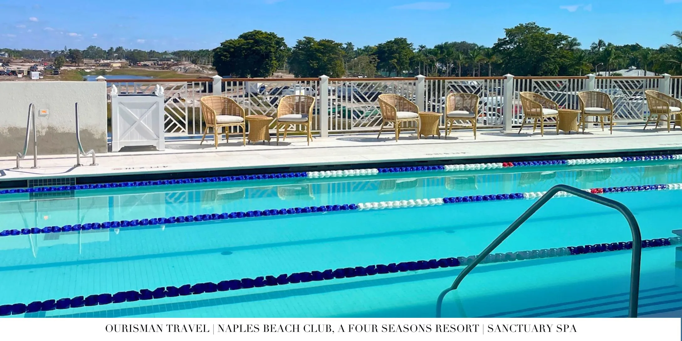 Four Seasons Naples Sanctuary Spa Lap Pool