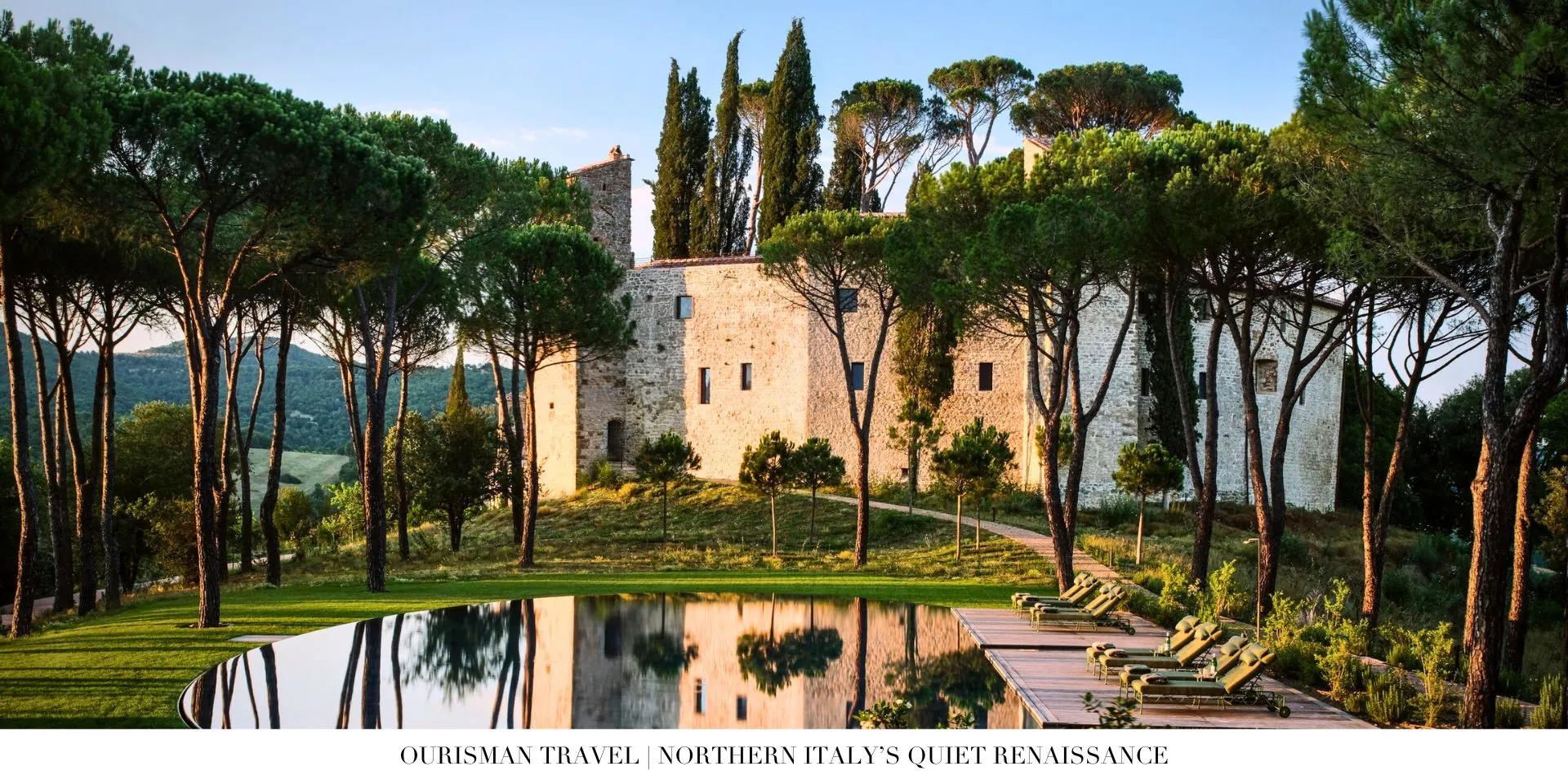 Northern Italy luxury retreat blending alpine scenery with modern architecture